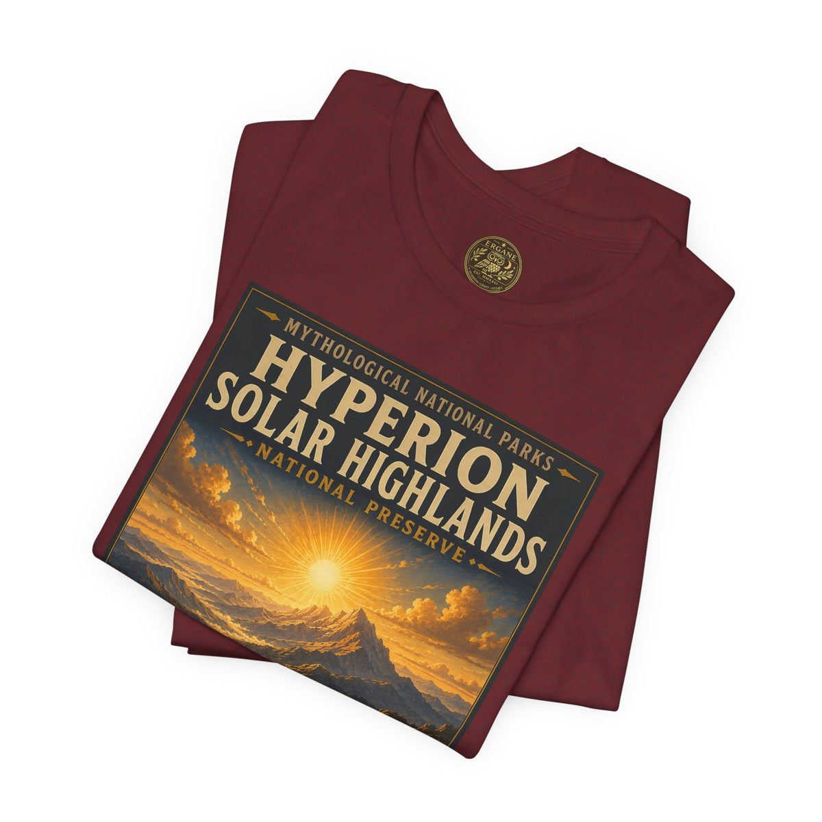 Mythological National Parks COLLECTION V- #041-050 TITANS & PRIMORDIAL REALMS | Vintage nature poster Tee | Mythological National Parks graphic shirt