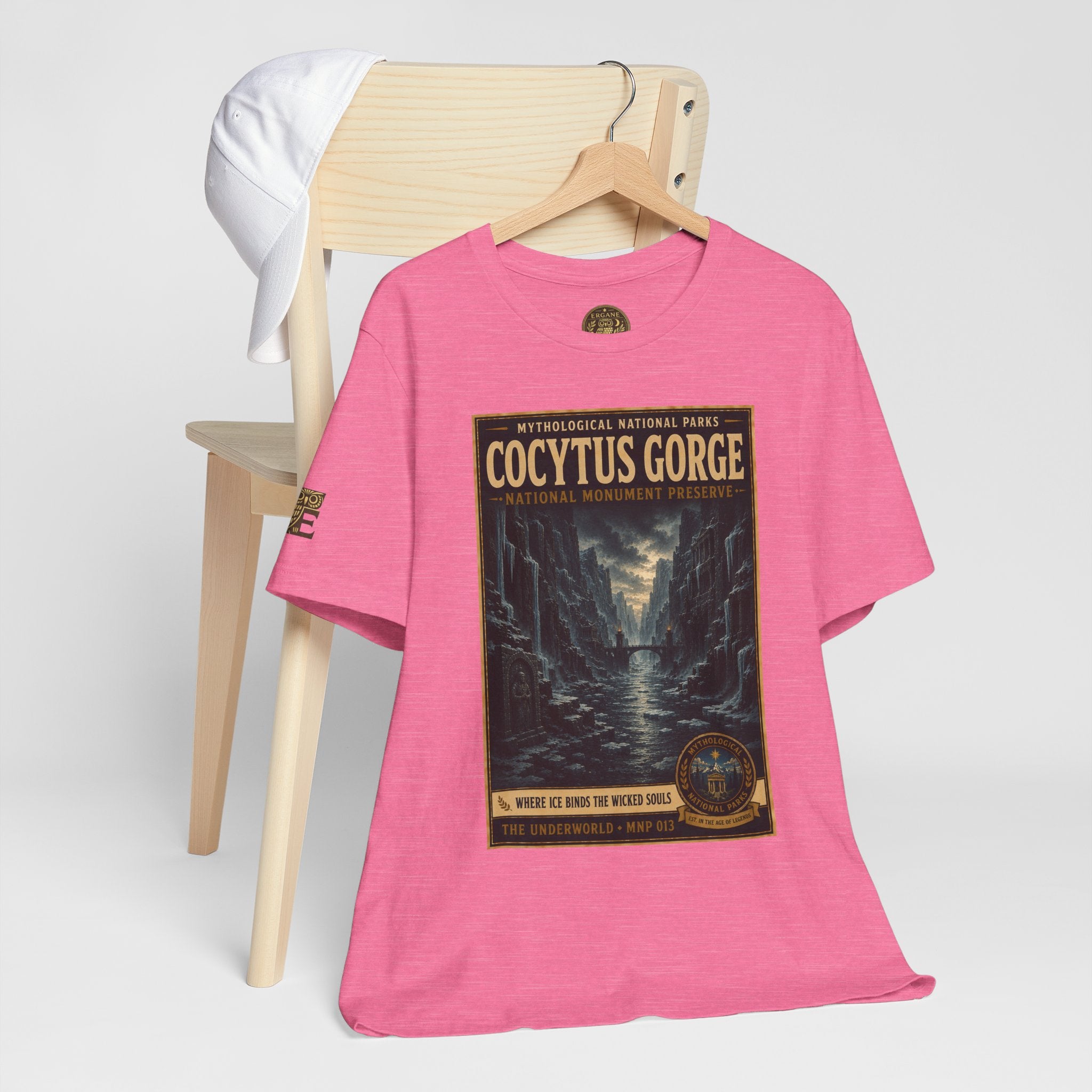 Mythological National Parks Collection II- #013-016 -The Underworld | Vintage nature poster Tee | Mythological National Parks graphic shirt