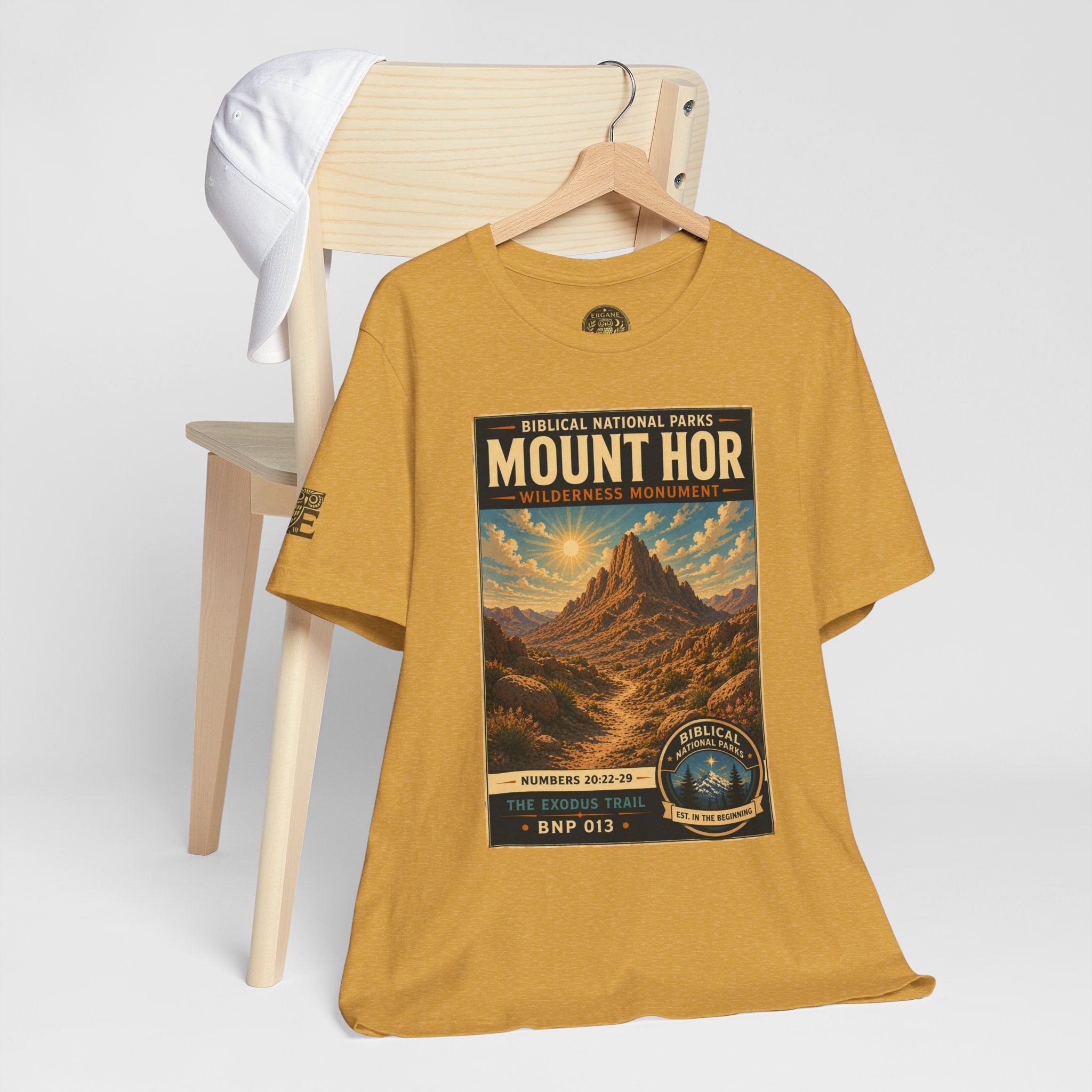 Biblical National Parks Collection II- The Exodus Trail #013/013 Exodus 20: 22-29 | Vintage nature poster Tee | Biblical national parks graphic shirt