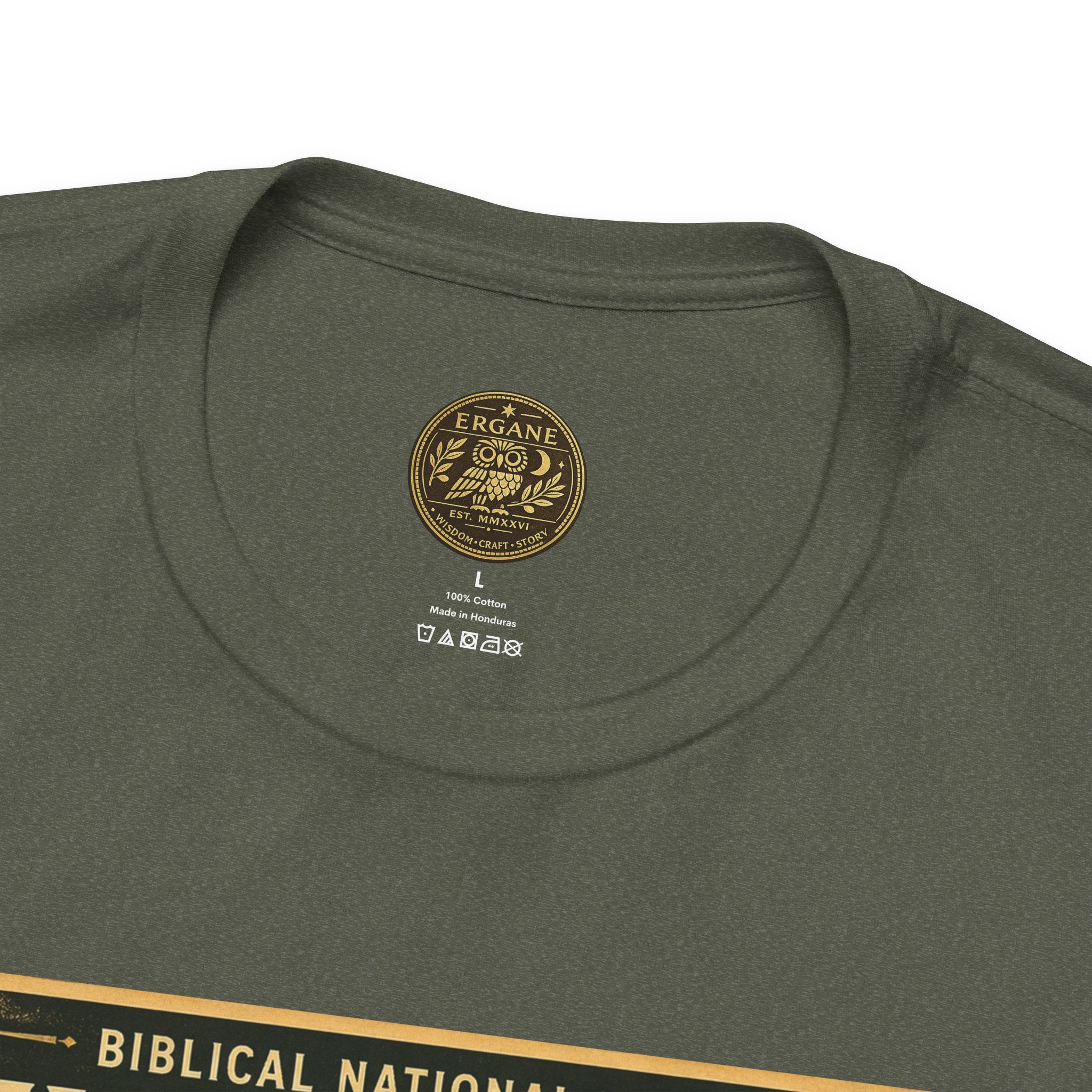 Biblical National Parks Collection I- In The Beginning #003/006 Genesis 2:10-14 | Vintage nature poster Tee | Biblical national parks graphic shirt
