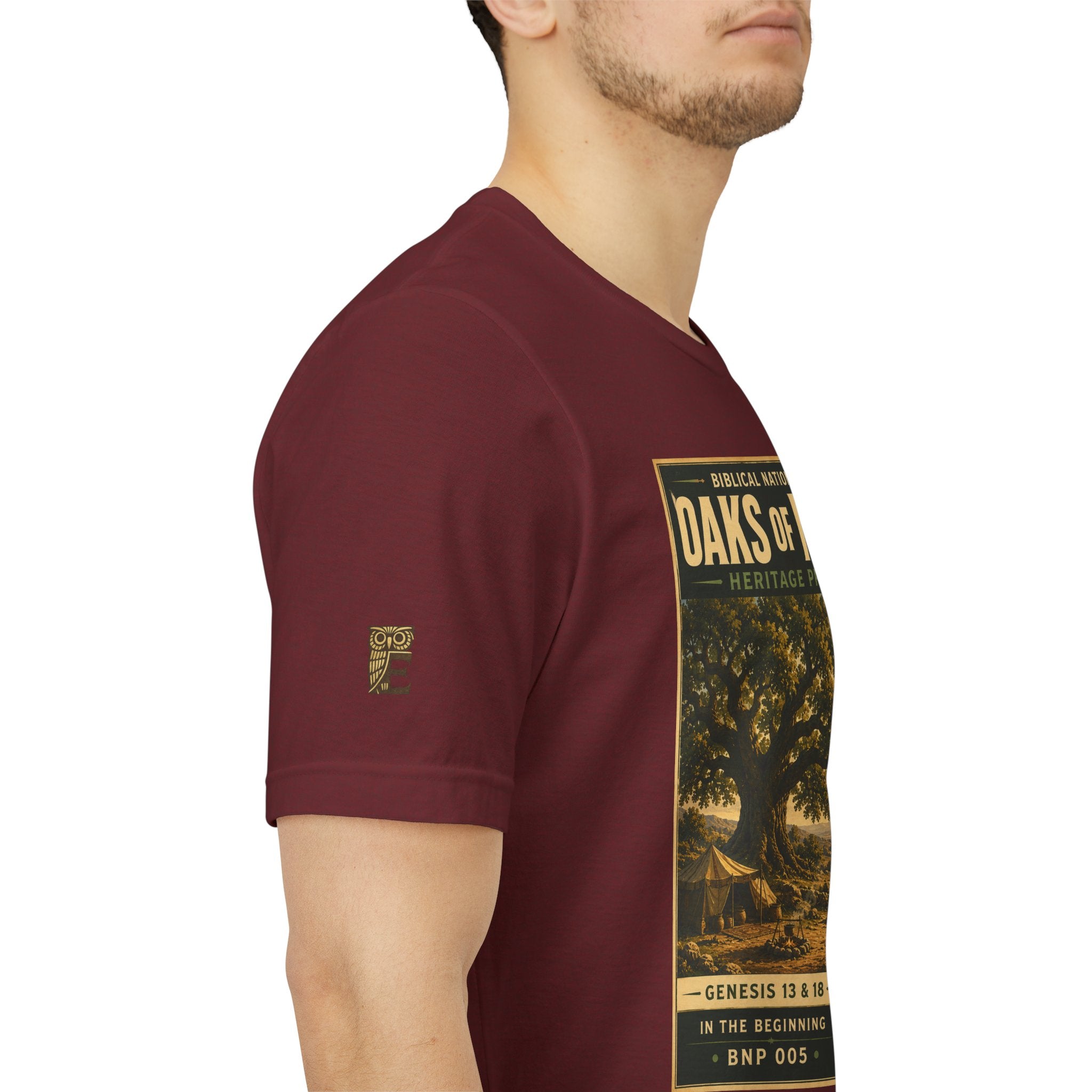 Biblical National Parks Collection I- In The Beginning #005/006 Genesis 13 & 18 | Vintage nature poster Tee | Biblical national parks graphic shirt
