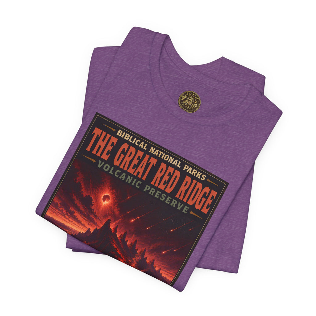 Biblical National Parks Collection X- #059/061 - Revelation: The Final Frontier | Revelation 12 | Vintage nature poster Tee | Biblical national parks graphic shirt