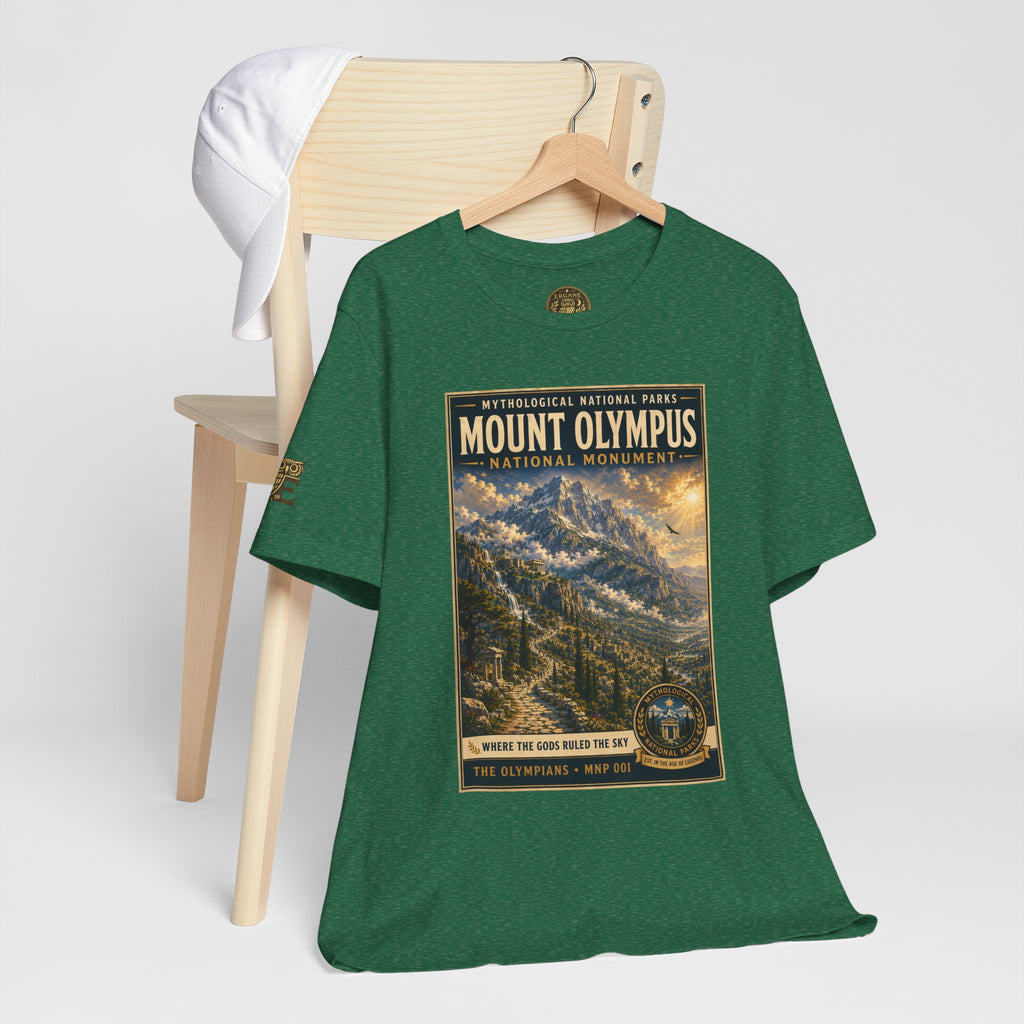 Mythological National Parks Collection I- #001-007- The Olympians  | Vintage nature poster Tee | Mythological National Parks graphic shirt
