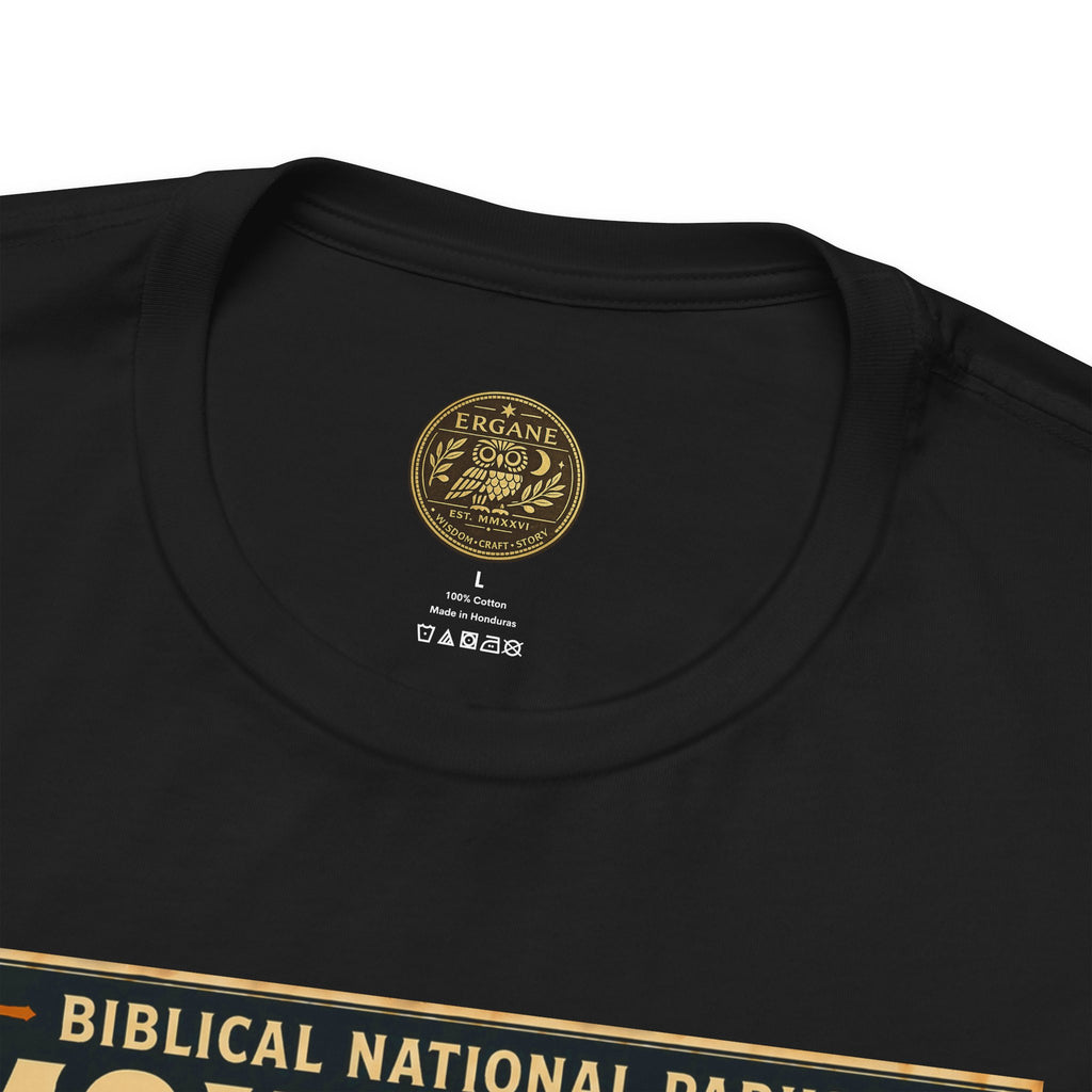 Biblical National Parks Collection II- The Exodus Trail #013/013 Exodus 20: 22-29 | Vintage nature poster Tee | Biblical national parks graphic shirt