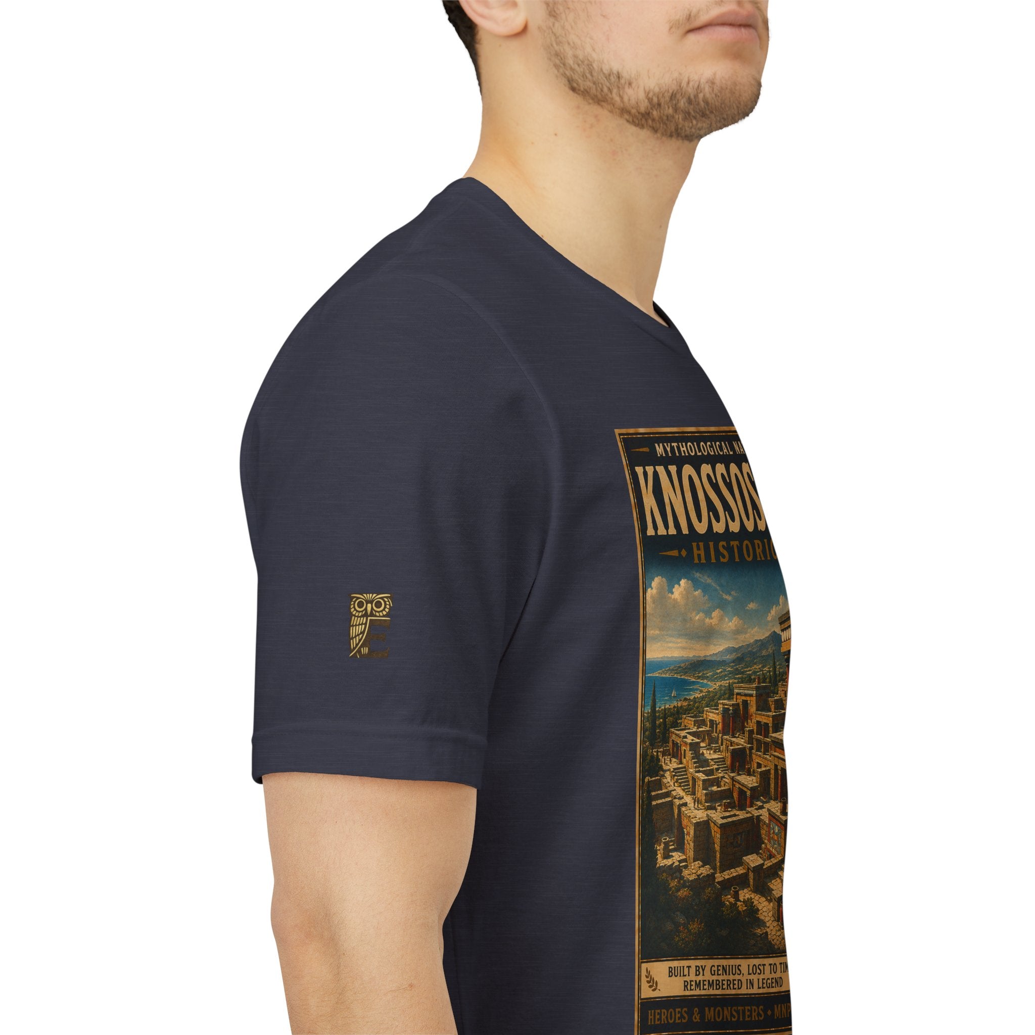 Mythological National Parks Collection III- #018-028 - Heros & Monsters | Vintage nature poster Tee | Mythological National Parks graphic shirt