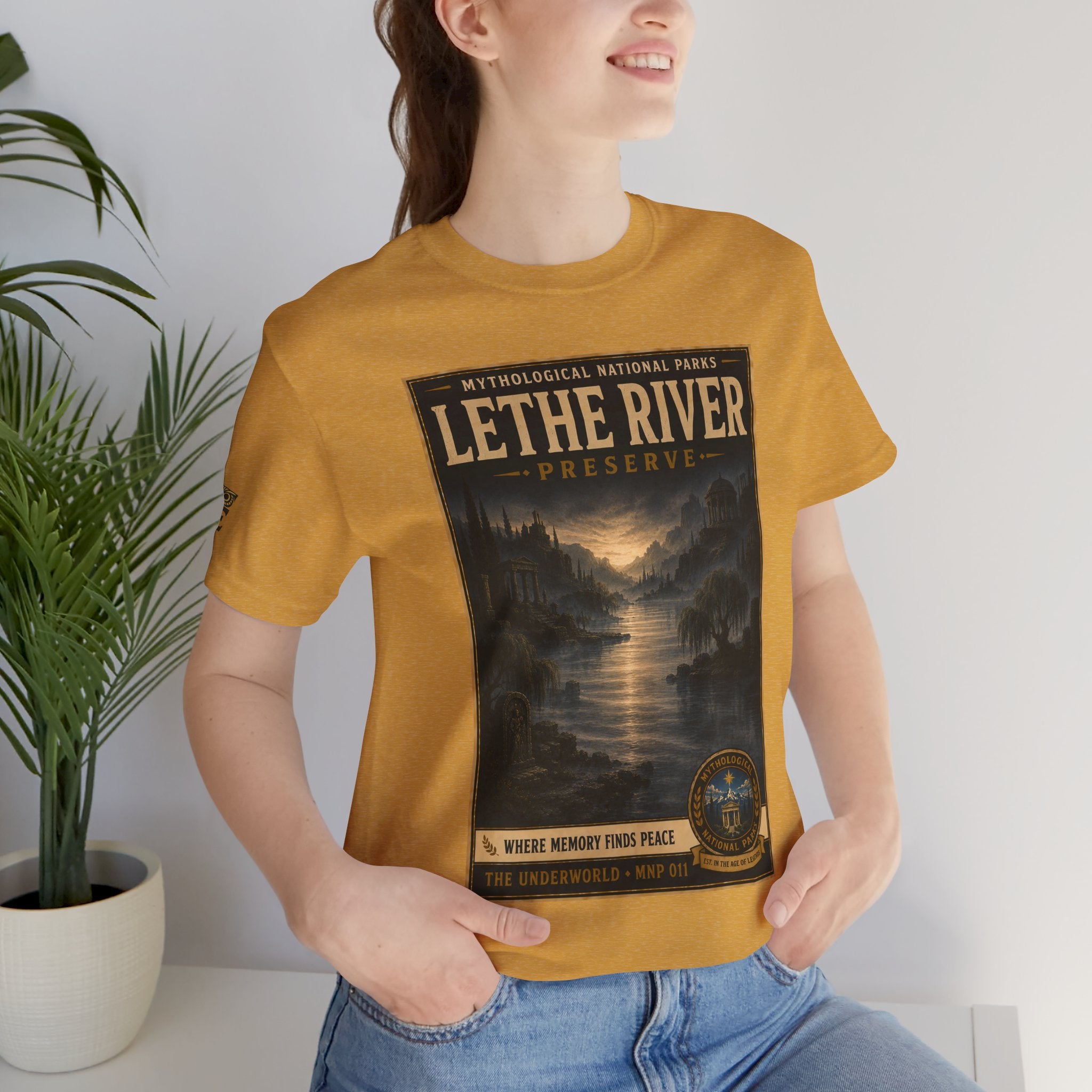 Mythological National Parks Collection II- #011-016 -The Underworld | Vintage nature poster Tee | Mythological National Parks graphic shirt