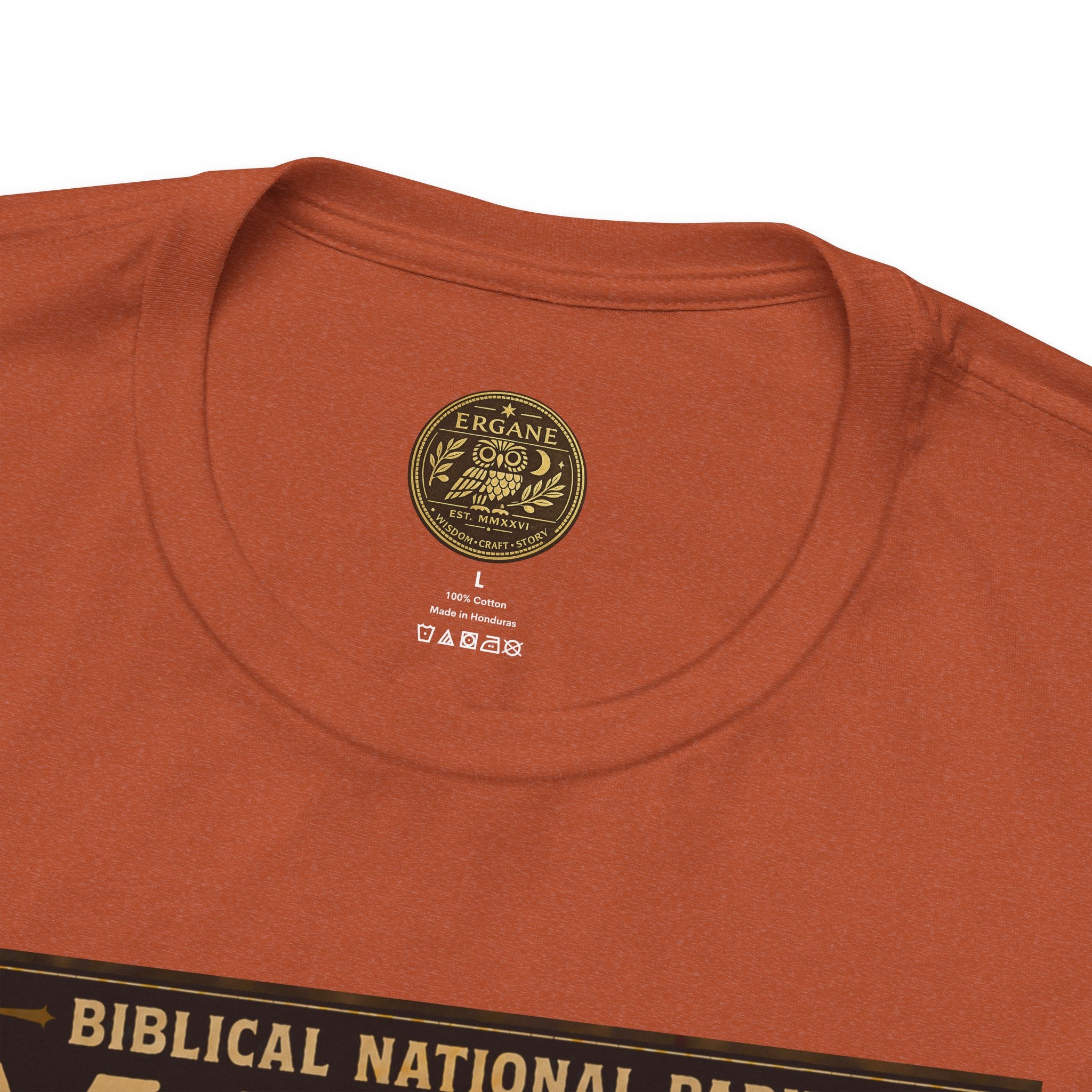 Biblical National Parks Collection VIII- The Apostles' Trails #049/049 | Acts 27-28 | Vintage nature poster Tee | Biblical national parks graphic shirt