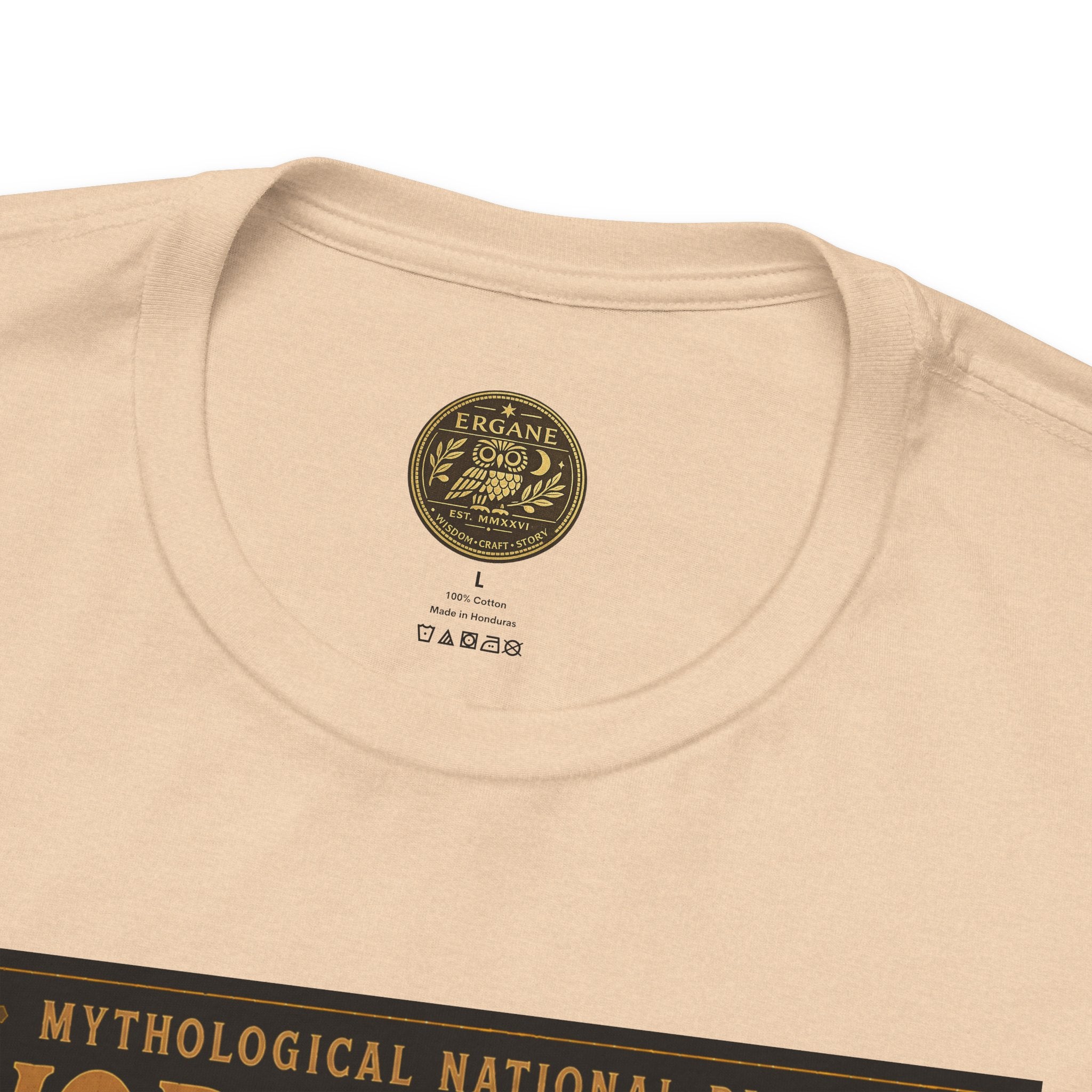 Mythological National Parks COLLECTION V- #050-050 TITANS & PRIMORDIAL REALMS | Vintage nature poster Tee | Mythological National Parks graphic shirt