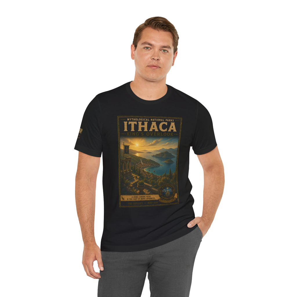 Mythological National Parks Collection IV- #038-038 - THE ODYSSEY | Vintage nature poster Tee | Mythological National Parks graphic shirt