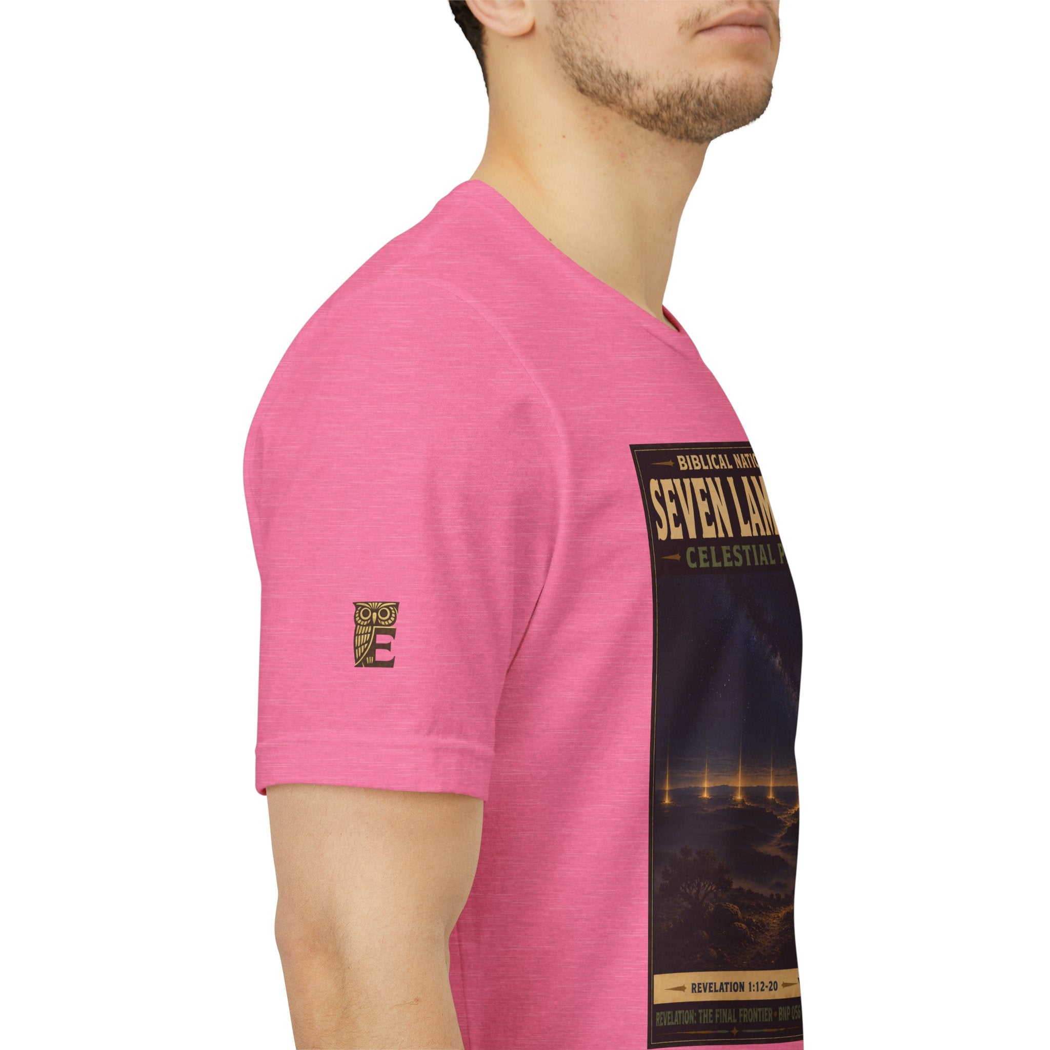Biblical National Parks Collection X- #056/061 - Revelation: The Final Frontier | Revelation 1: 12-20 | Vintage nature poster Tee | Biblical national parks graphic shirt