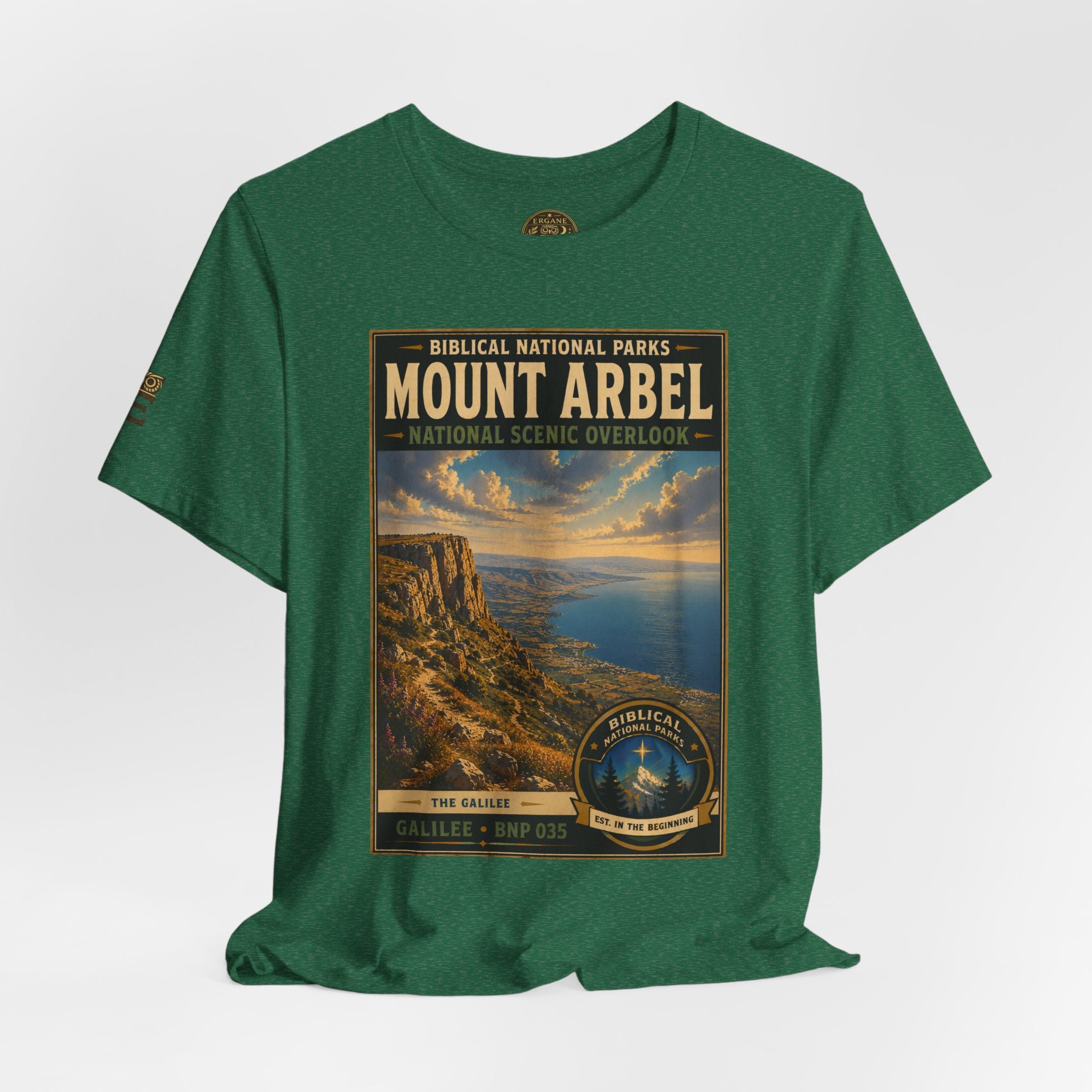 Biblical National Parks Collection VI- Galilee #035/035 The Galilee | Vintage nature poster Tee | Biblical national parks graphic shirt