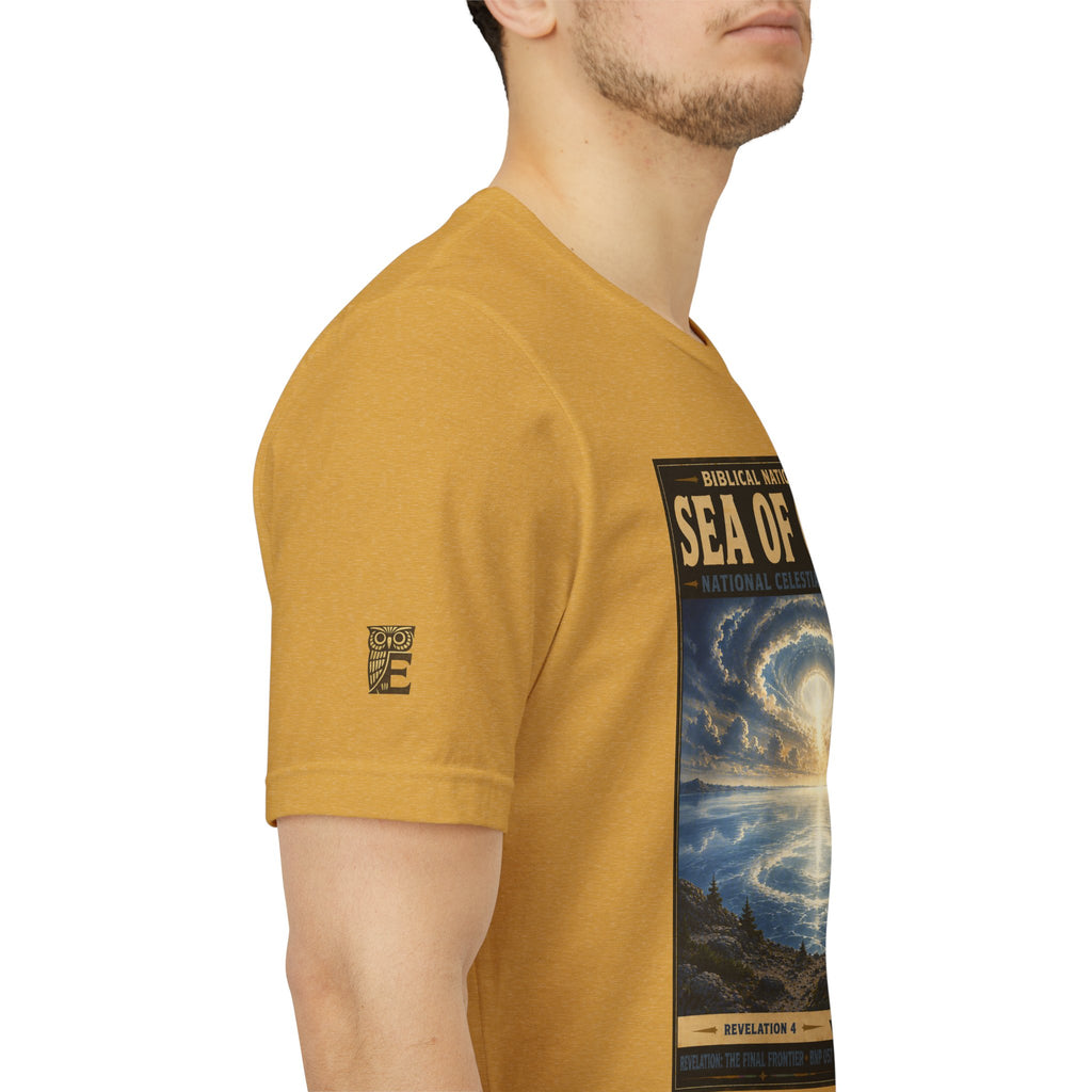 Biblical National Parks Collection X- #057/061 - Revelation: The Final Frontier | Revelation 4 | Vintage nature poster Tee | Biblical national parks graphic shirt