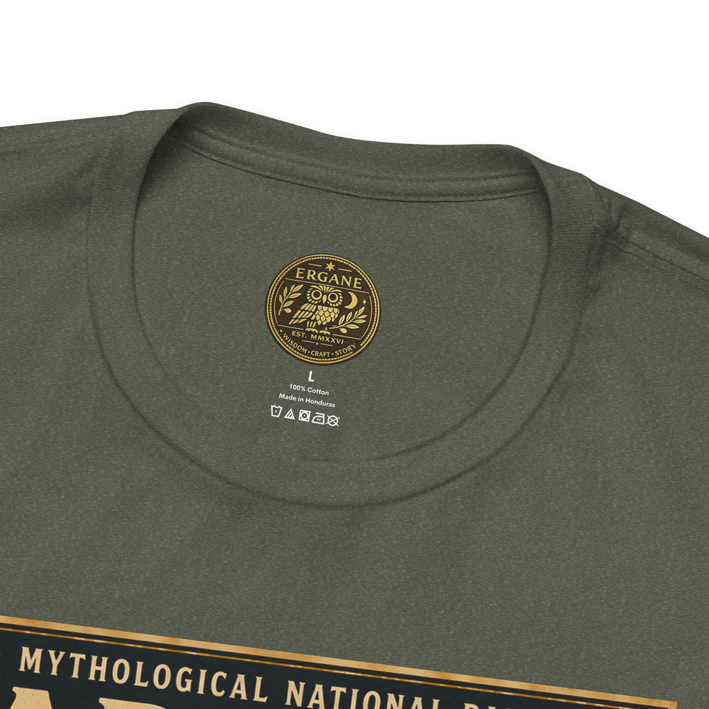 Mythological National Parks Collection I- #007-007 -The Olympians | Vintage nature poster Tee | Mythological National Parks graphic shirt