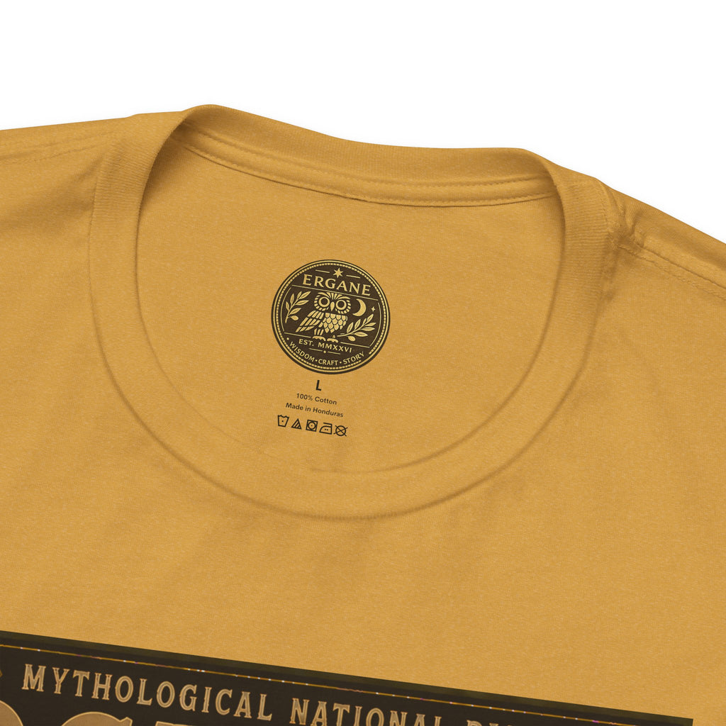 Mythological National Parks COLLECTION V- #042-050 TITANS & PRIMORDIAL REALMS | Vintage nature poster Tee | Mythological National Parks graphic shirt