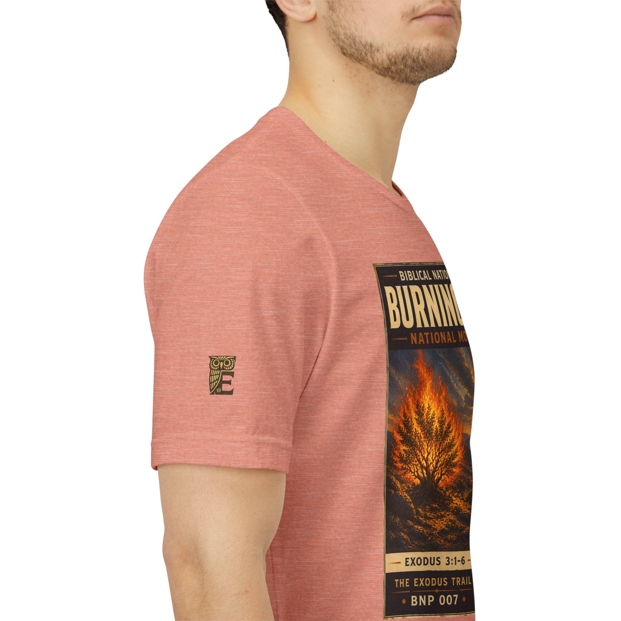 Biblical National Parks Collection II- The Exodus Trail #007/013 Exodus 3: 1-6 | Vintage nature poster Tee | Biblical national parks graphic shirt