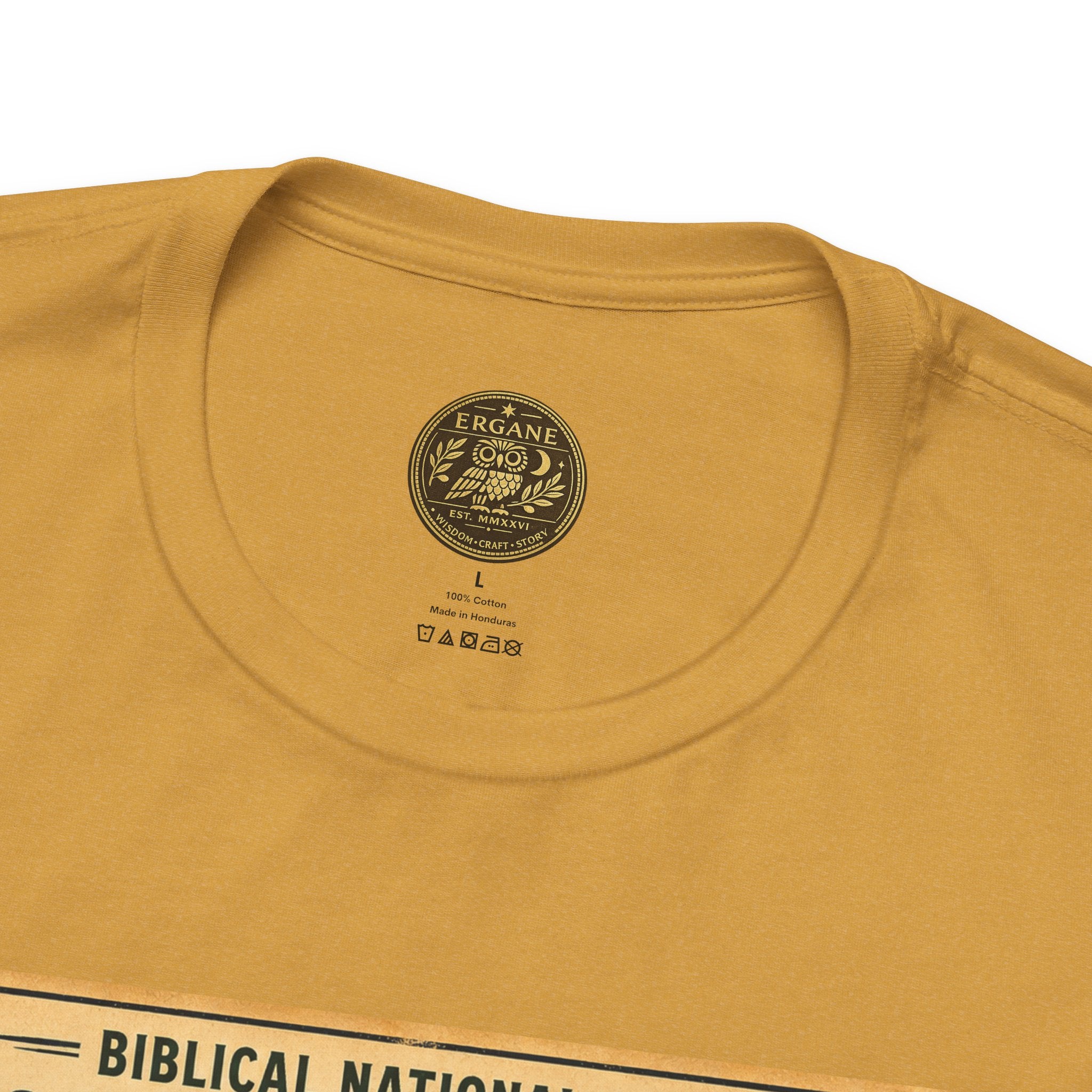 Biblical National Parks Collection I- In The Beginning #004/006 Genesis 8:4-5,17 | Vintage nature poster Tee | Biblical national parks graphic shirt