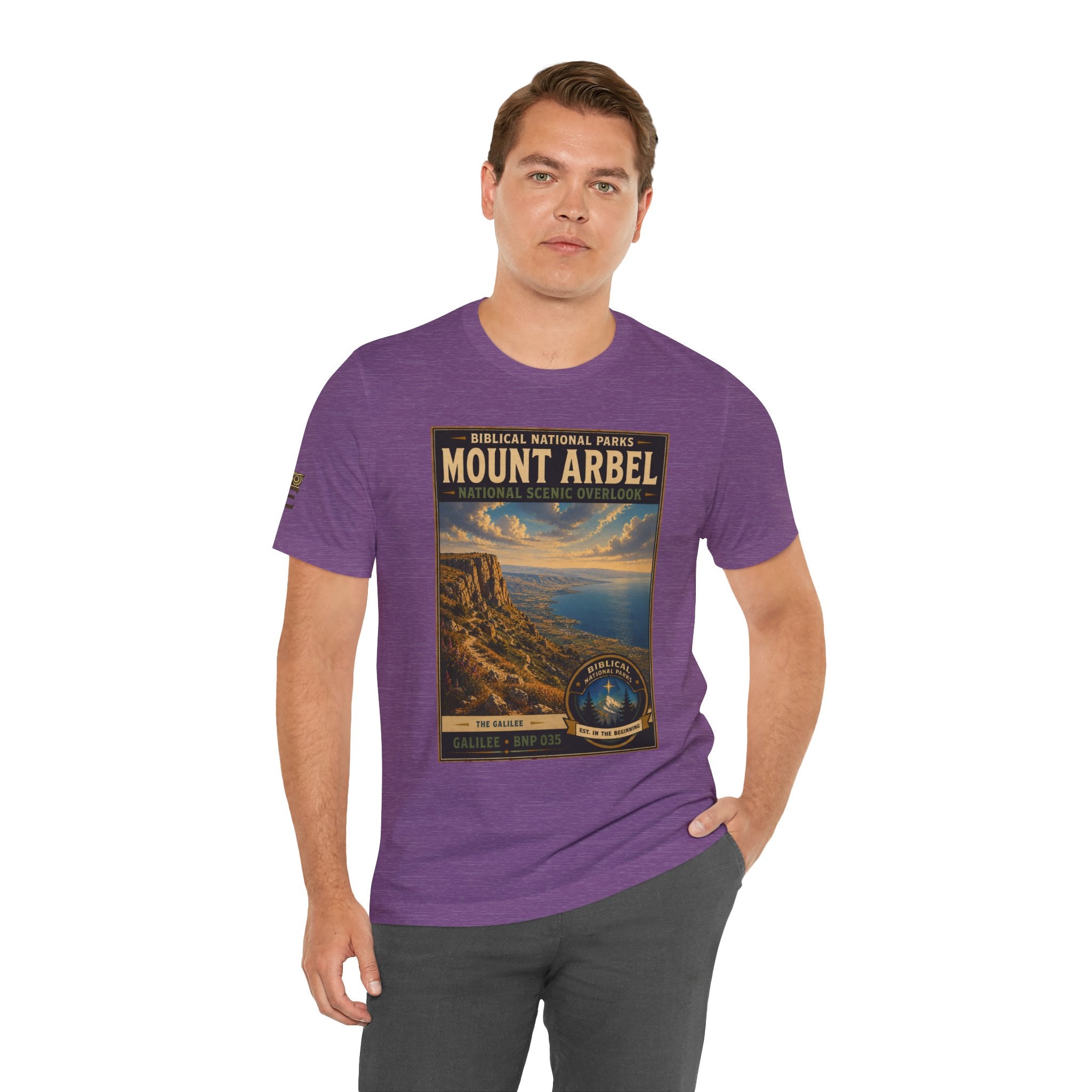 Biblical National Parks Collection VI- Galilee #035/035 The Galilee | Vintage nature poster Tee | Biblical national parks graphic shirt