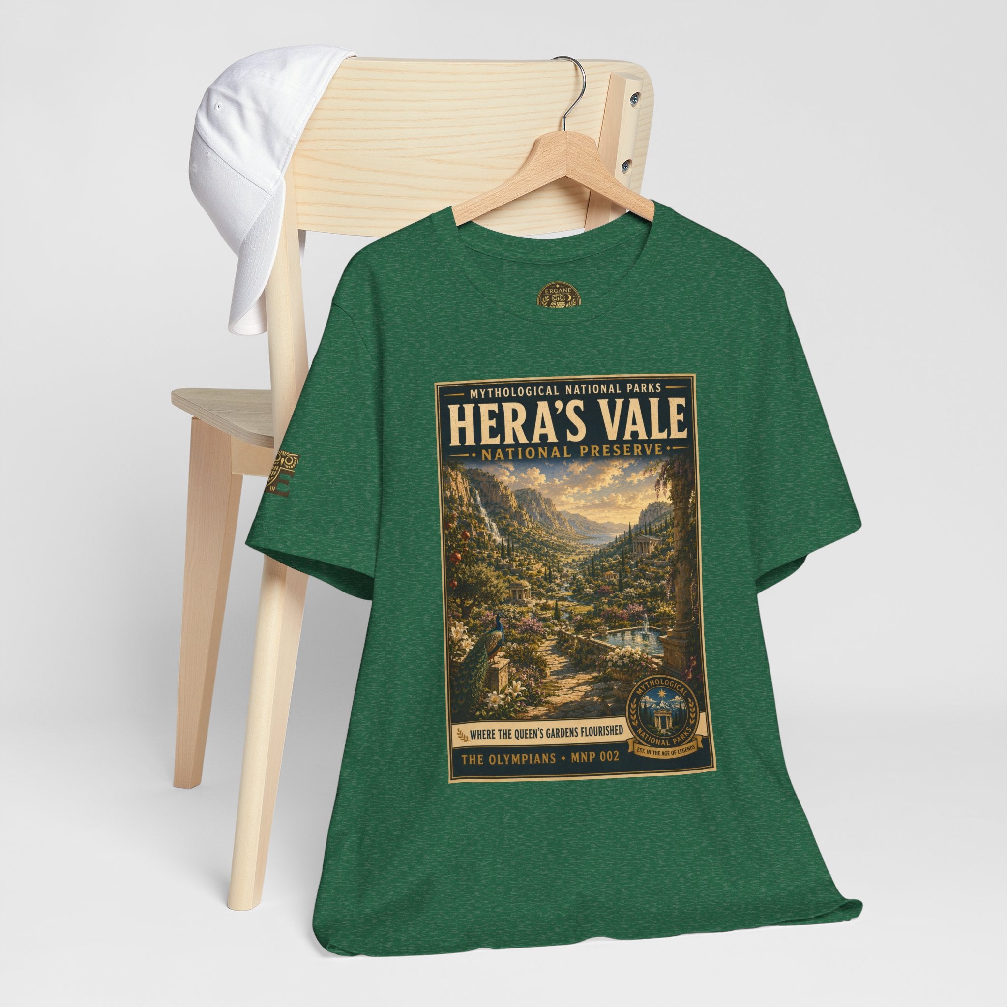 Mythological National Parks Collection I- #002-007 - The Olympians | Vintage nature poster Tee | Mythological National Parks graphic shirt
