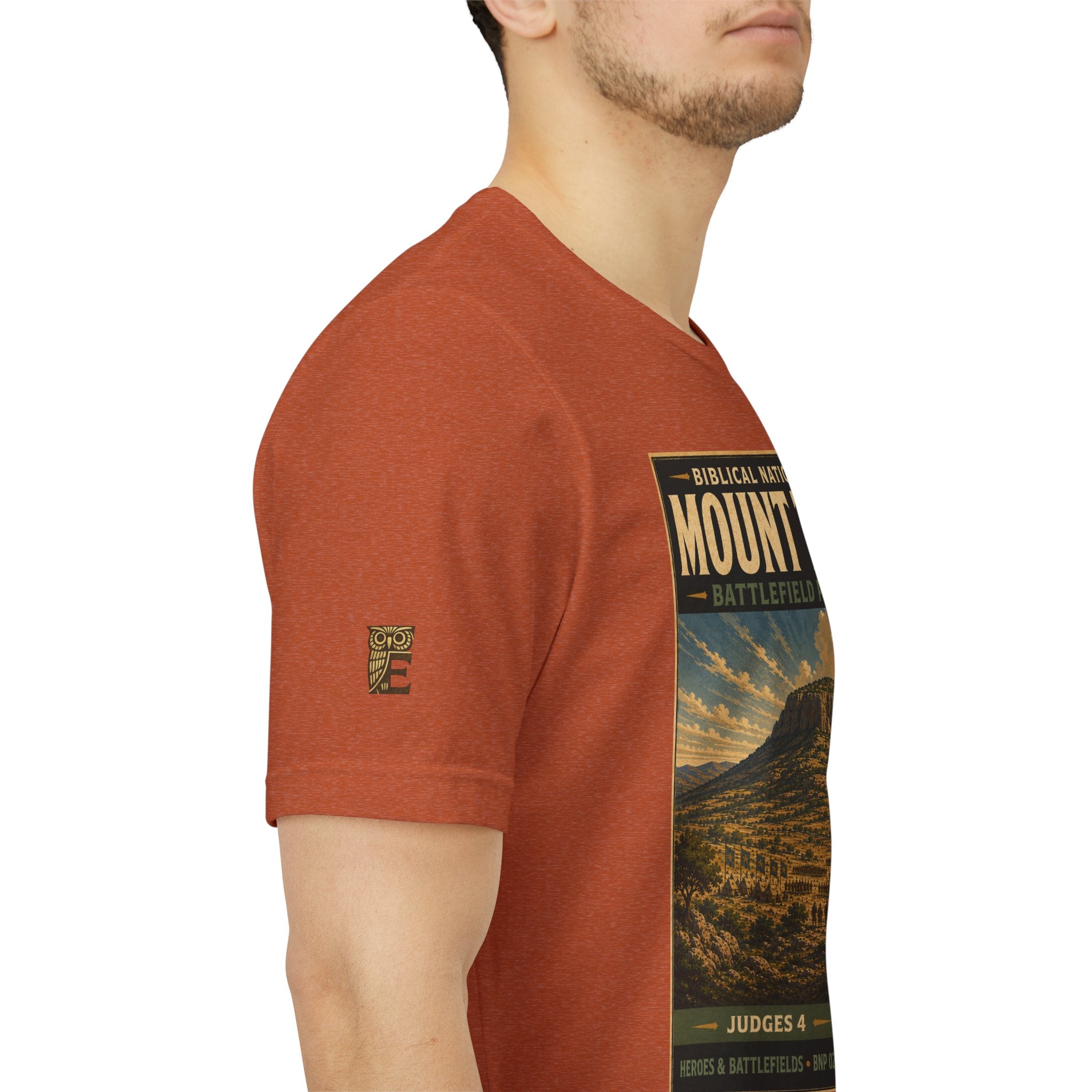Biblical National Parks Collection IV- Heros & Battlefields #020/023 Judges 4 | Vintage nature poster Tee | Biblical national parks graphic shirt