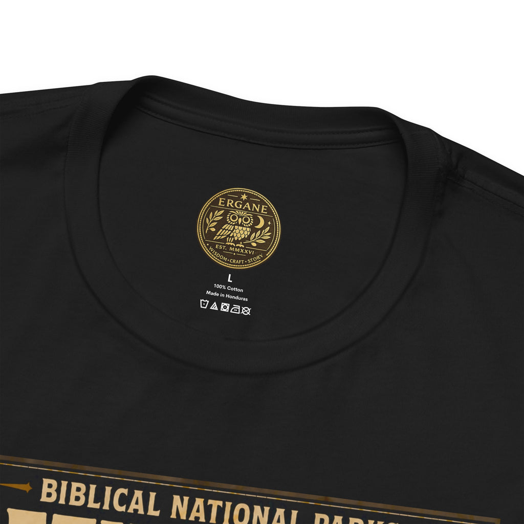Biblical National Parks Collection VII- The Holy Week #038/041 | Matthew 26: 36-46 | Vintage nature poster Tee | Biblical national parks graphic shirt