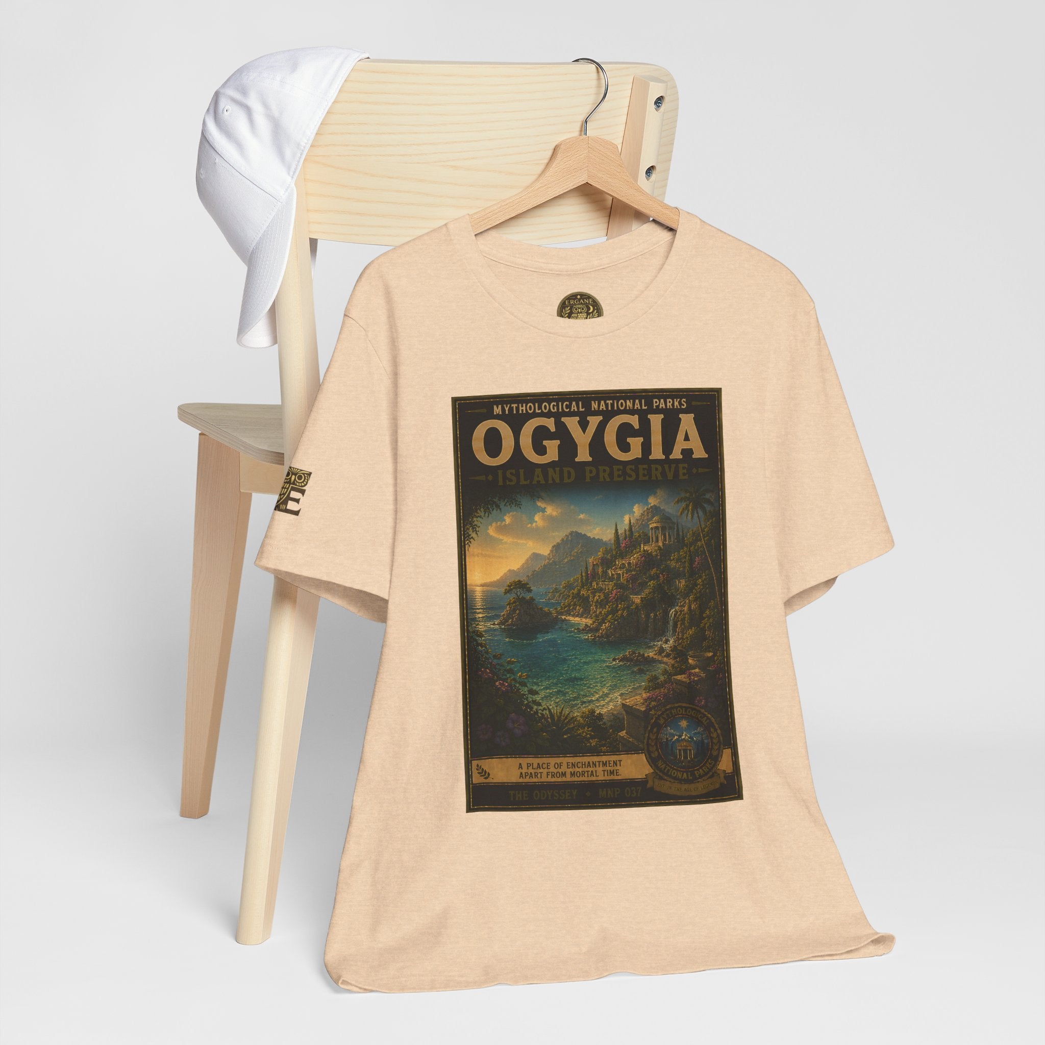 Mythological National Parks Collection IV- #037-038 - THE ODYSSEY | Vintage nature poster Tee | Mythological National Parks graphic shirt