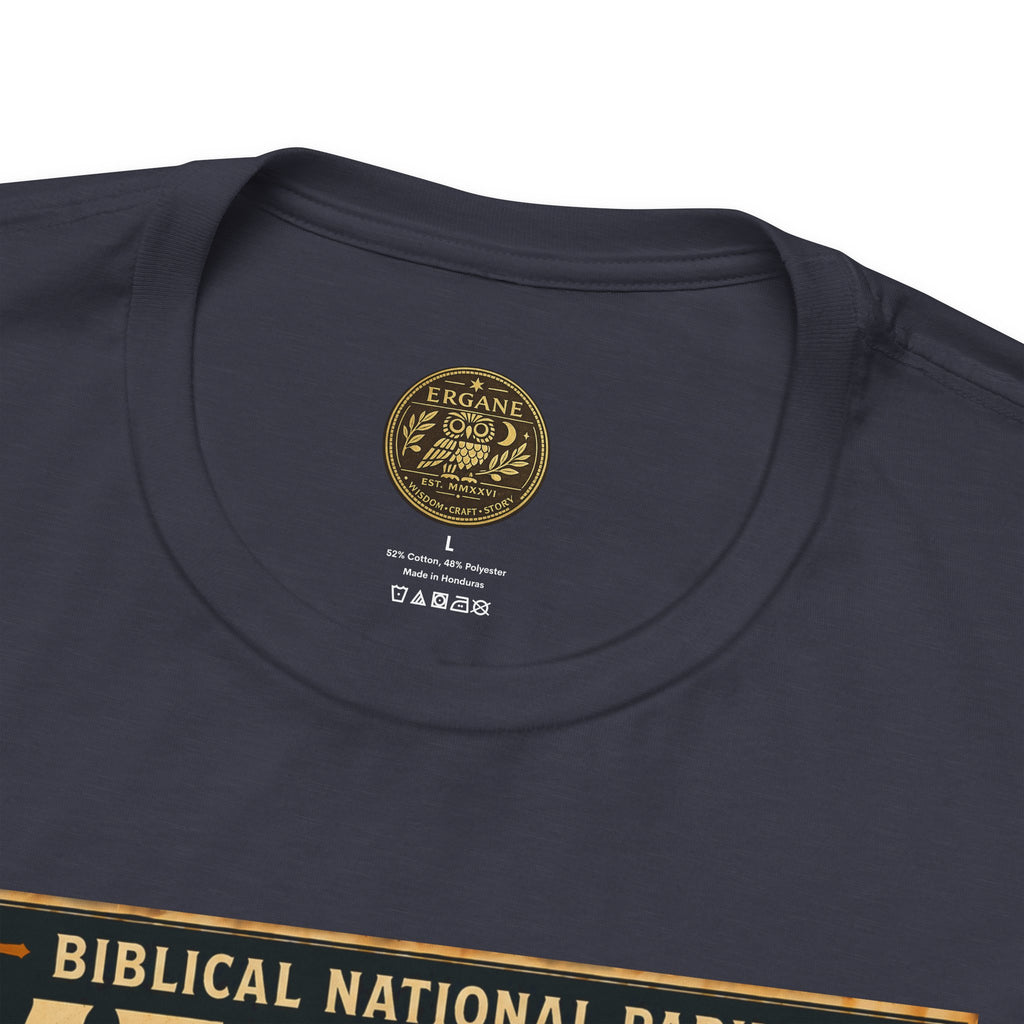 Biblical National Parks Collection II- The Exodus Trail #012/013 Exodus 17: 1-7 | Vintage nature poster Tee | Biblical national parks graphic shirt