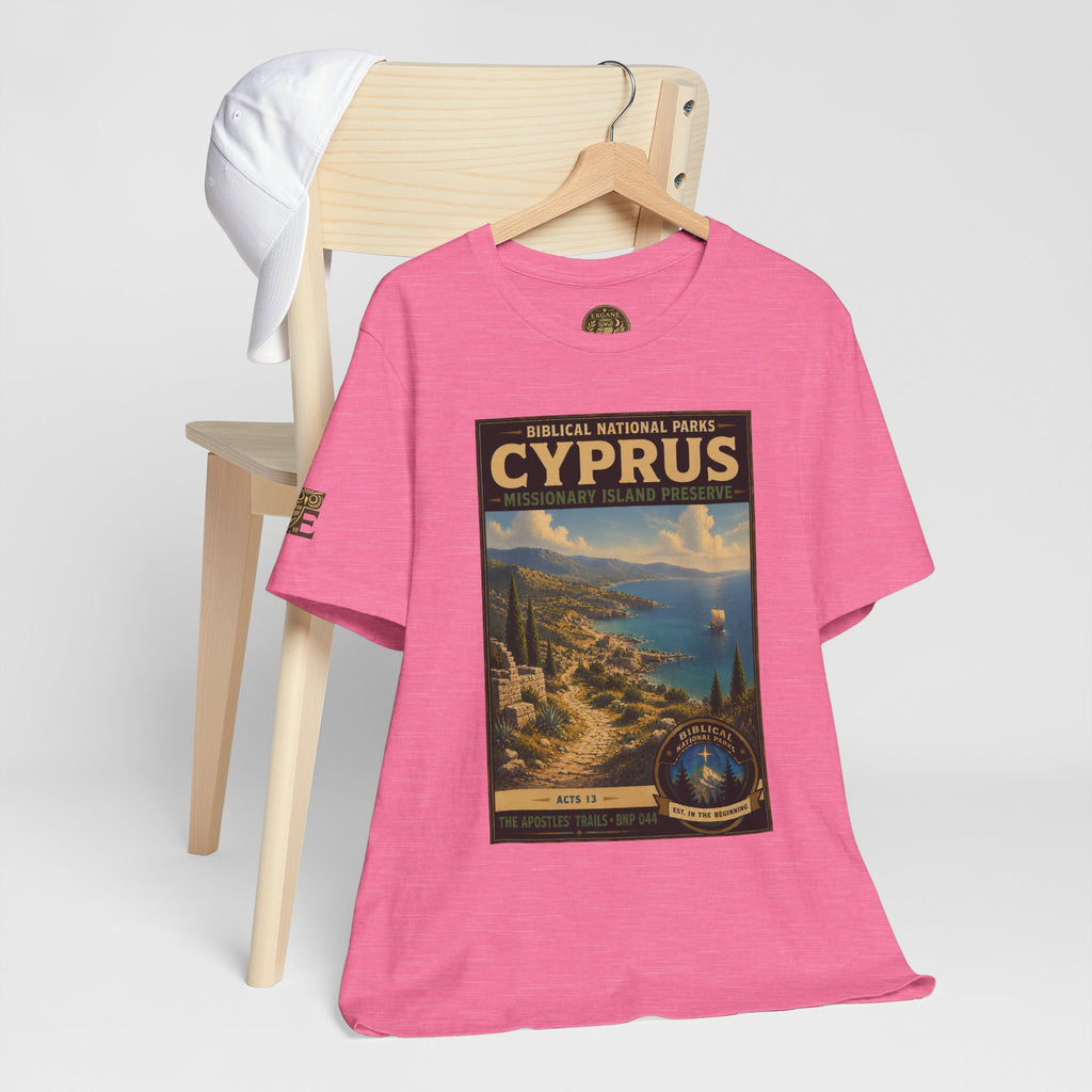Biblical National Parks Collection VIII- The Apostles' Trails #044/049 | Acts 13 | Vintage nature poster Tee | Biblical national parks graphic shirt