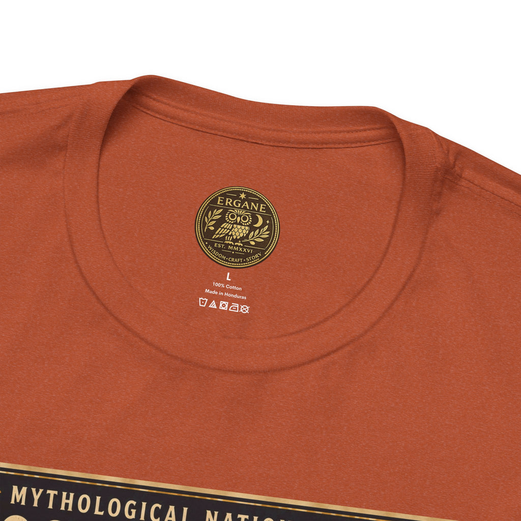 Mythological National Parks Collection I- #003-007 - The Olympians | Vintage nature poster Tee | Mythological National Parks graphic shirt