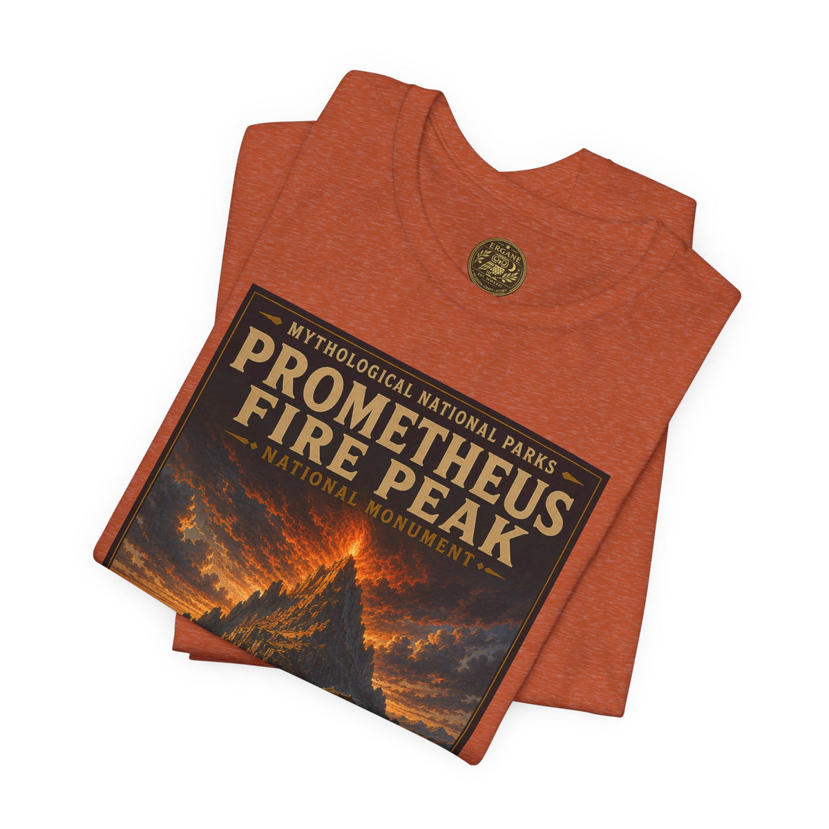 Mythological National Parks COLLECTION V- #045-050 TITANS & PRIMORDIAL REALMS | Vintage nature poster Tee | Mythological National Parks graphic shirt