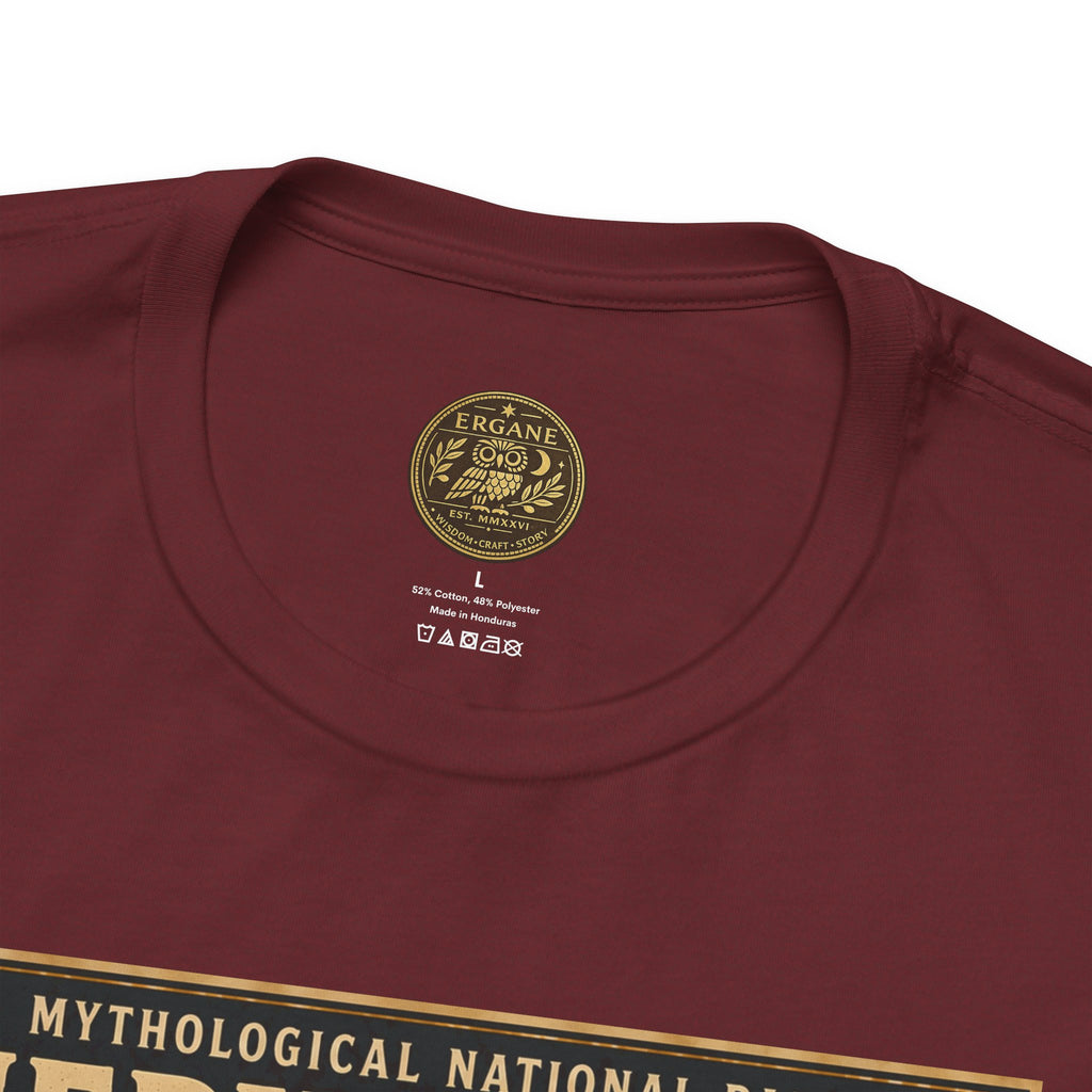 Mythological National Parks Collection I- #006-007 -The Olympians | Vintage nature poster Tee | Mythological National Parks graphic shirt