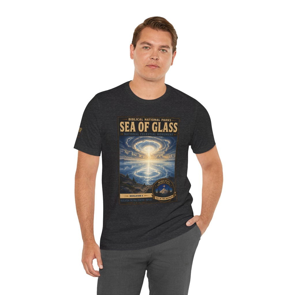 Biblical National Parks Collection X- #057/061 - Revelation: The Final Frontier | Revelation 4 | Vintage nature poster Tee | Biblical national parks graphic shirt