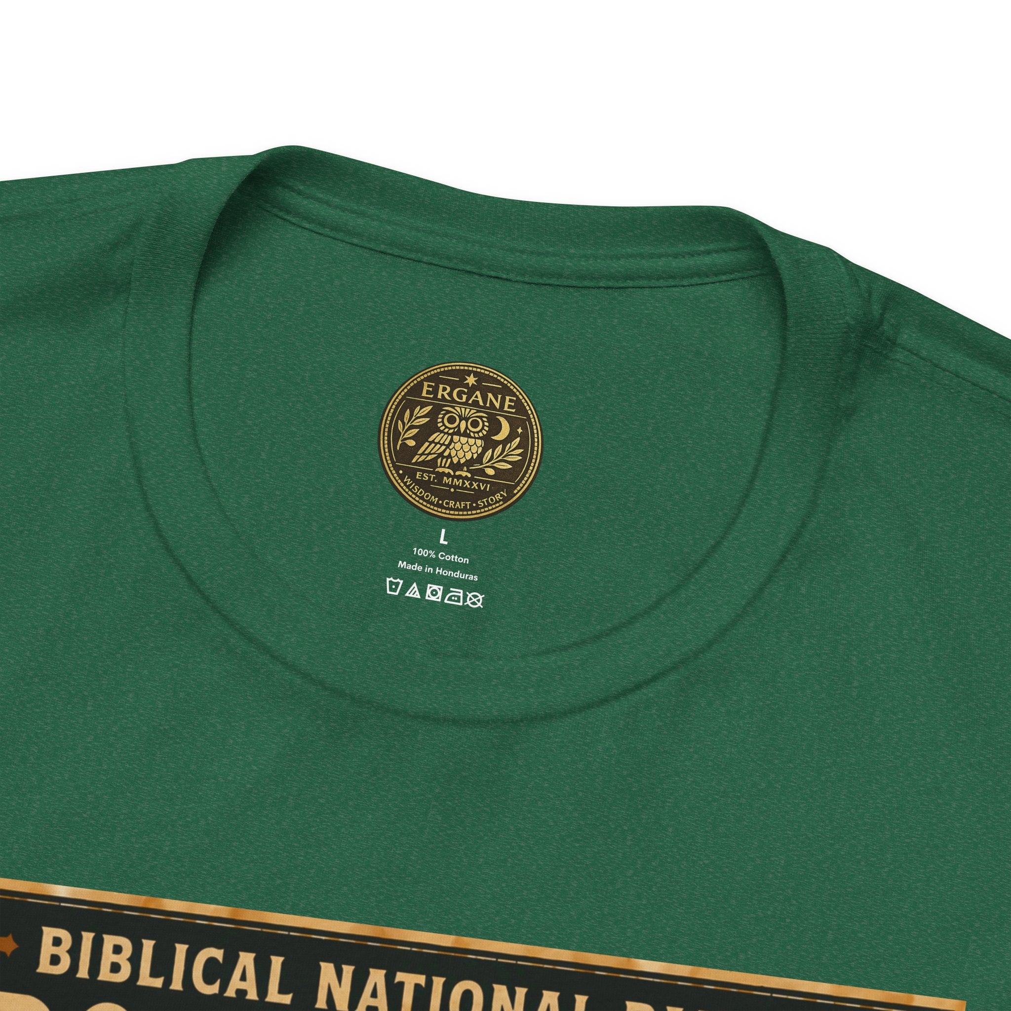 Biblical National Parks Collection V- Prophets & Wonders #024/030 1 Kings 17 | Vintage nature poster Tee | Biblical national parks graphic shirt