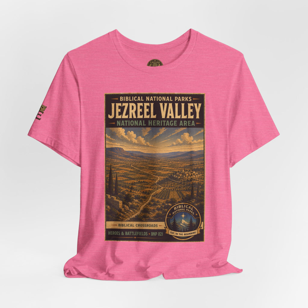 Biblical National Parks Collection IV- Heros & Battlefields #021/023 Biblical Crossroads | Vintage nature poster Tee | Biblical national parks graphic shirt