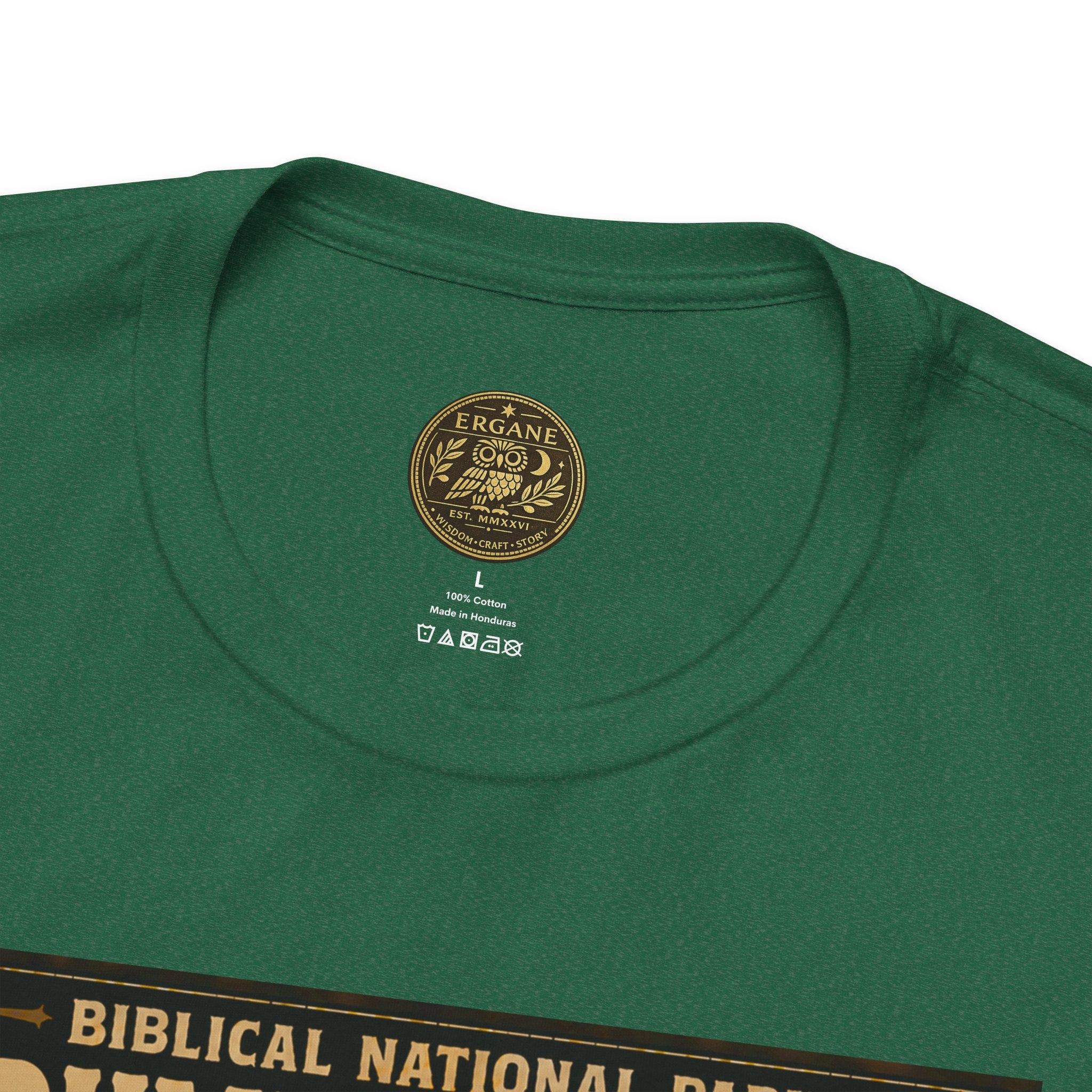 Biblical National Parks Collection X- #058/061 - Revelation: The Final Frontier | Revelation 8-9 | Vintage nature poster Tee | Biblical national parks graphic shirt