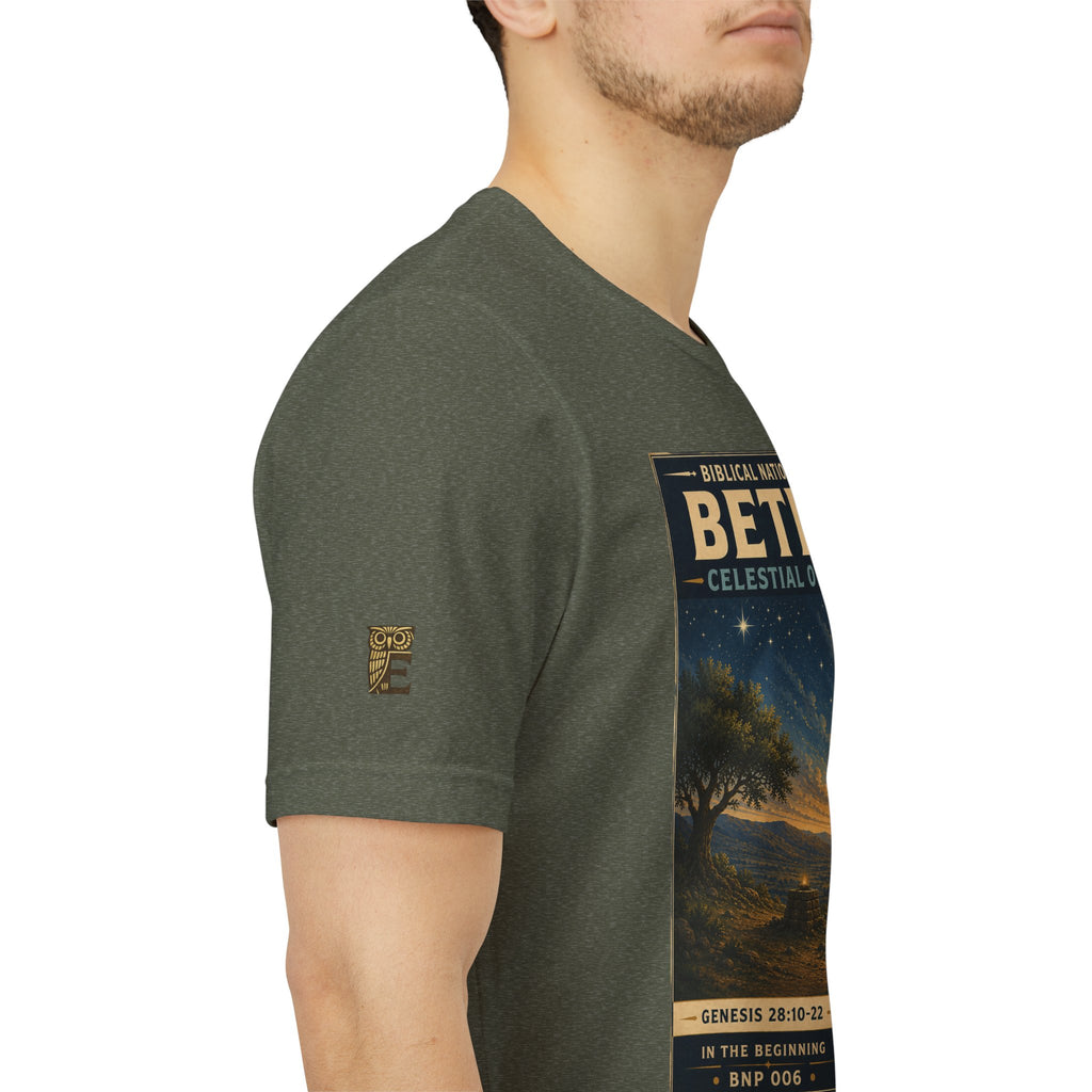 Biblical National Parks Collection I- In The Beginning #006/006 Genesis 28: 10-22 | Vintage nature poster Tee | Biblical national parks graphic shirt