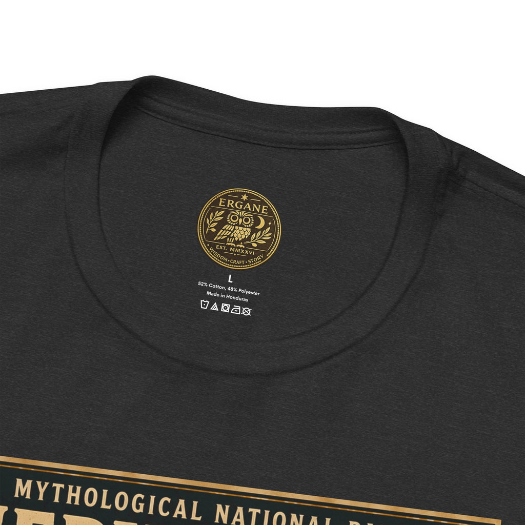 Mythological National Parks Collection I- #006-007 -The Olympians | Vintage nature poster Tee | Mythological National Parks graphic shirt