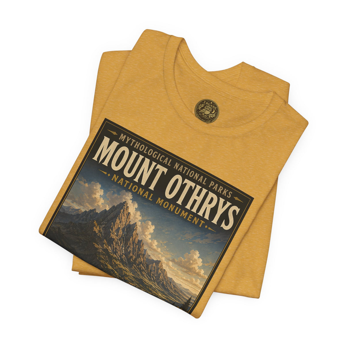 Mythological National Parks COLLECTION V- #039-050 TITANS & PRIMORDIAL REALMS | Vintage nature poster Tee | Mythological National Parks graphic shirt