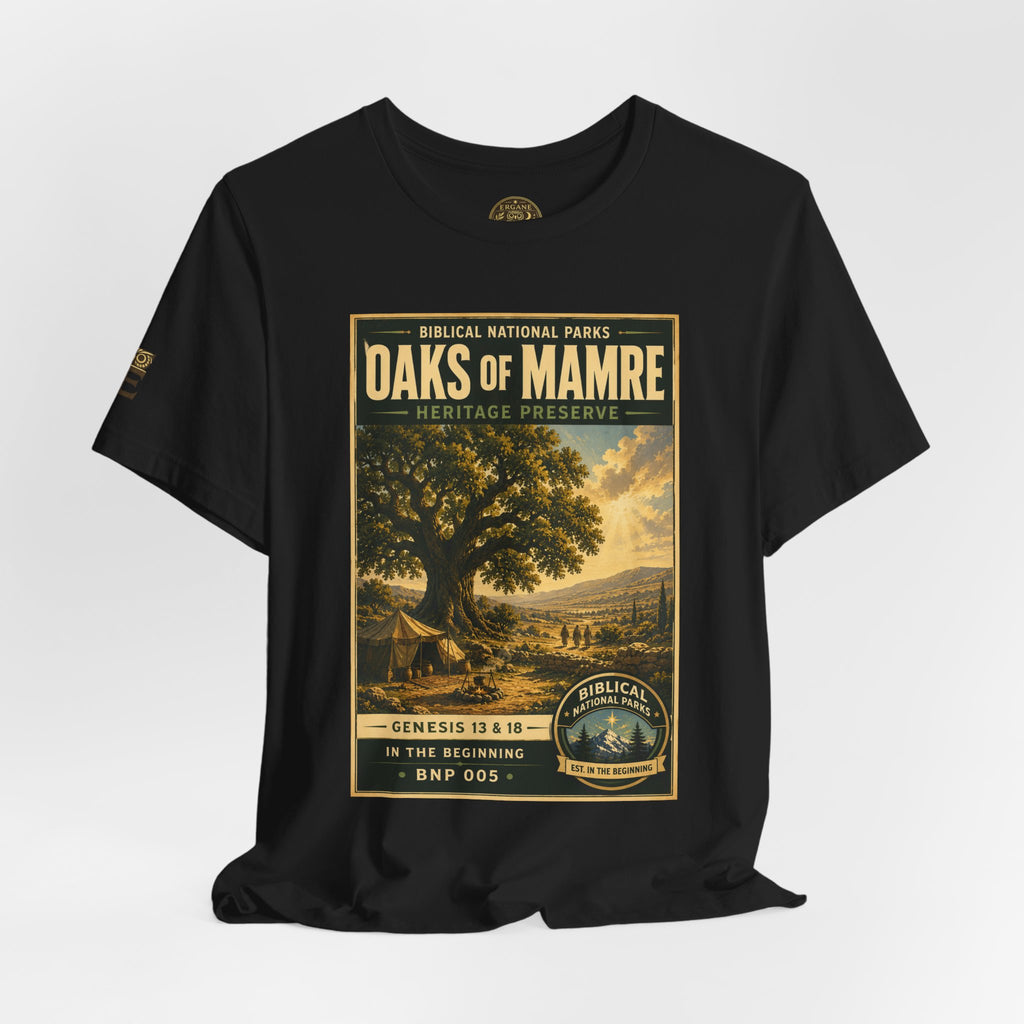 Biblical National Parks Collection I- In The Beginning #005/006 Genesis 13 & 18 | Vintage nature poster Tee | Biblical national parks graphic shirt