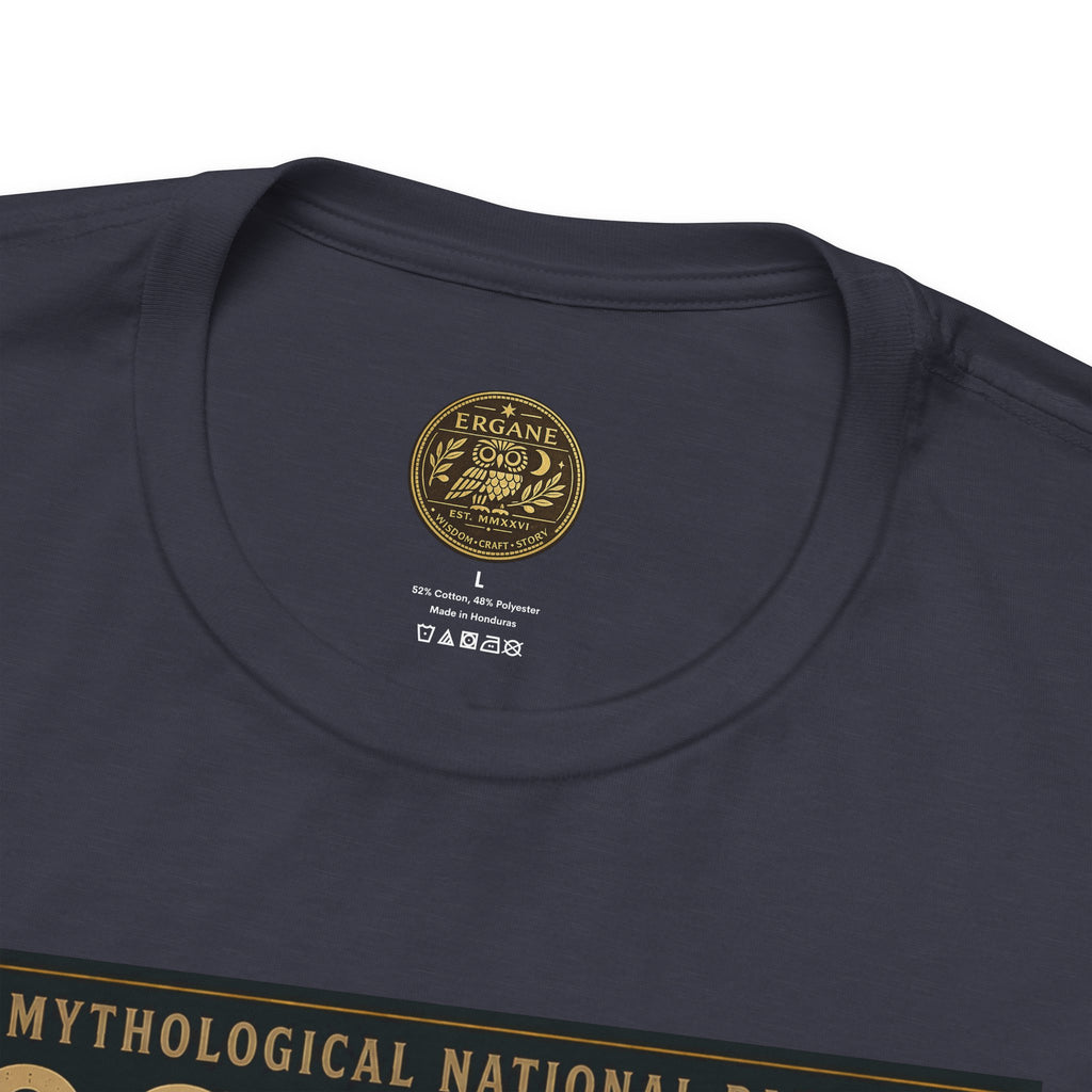 Mythological National Parks COLLECTION V- #042-050 TITANS & PRIMORDIAL REALMS | Vintage nature poster Tee | Mythological National Parks graphic shirt