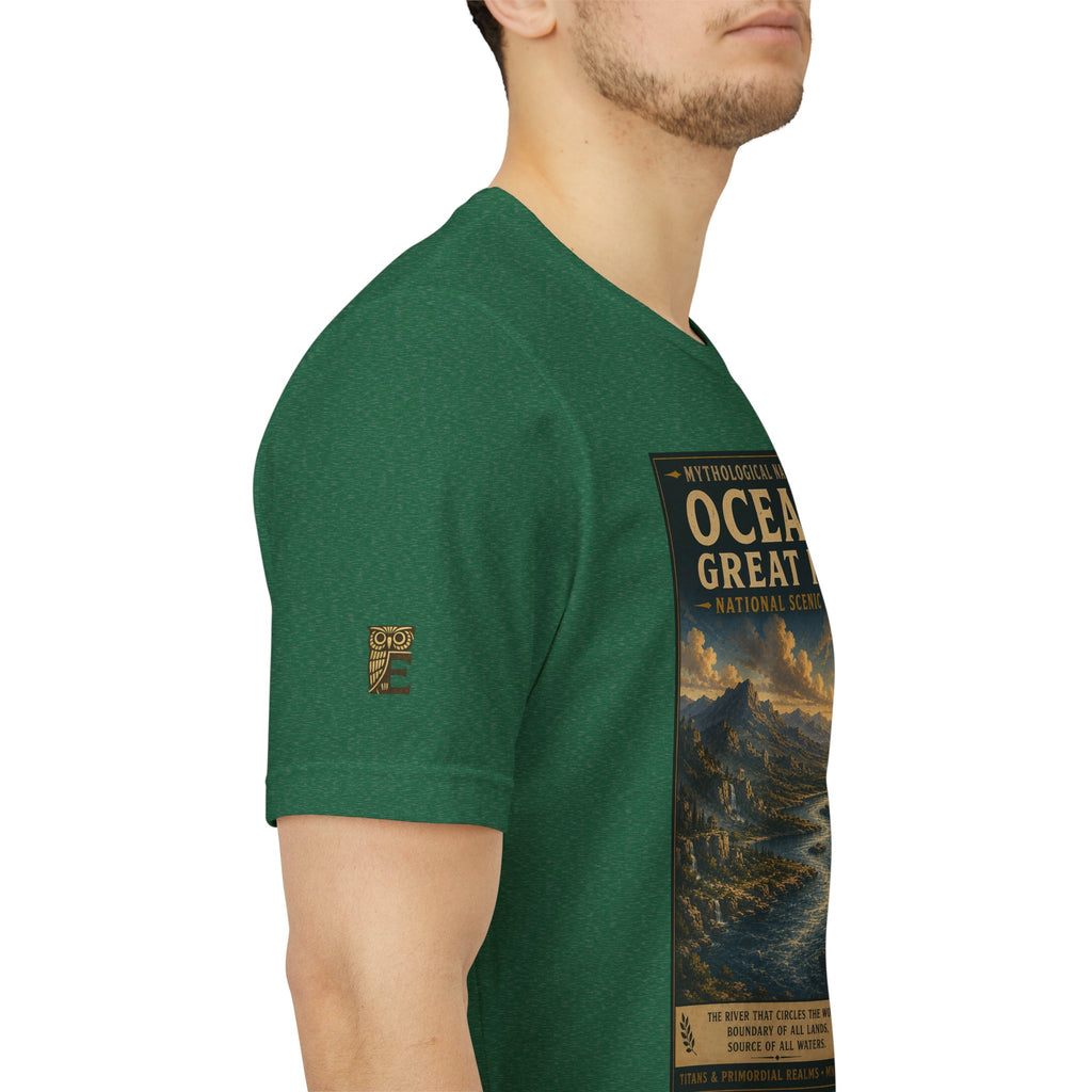 Mythological National Parks COLLECTION V- #042-050 TITANS & PRIMORDIAL REALMS | Vintage nature poster Tee | Mythological National Parks graphic shirt