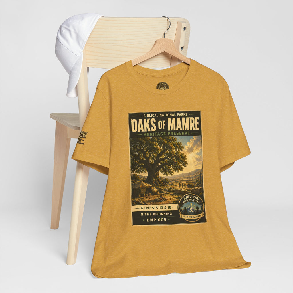 Biblical National Parks Collection I- In The Beginning #005/006 Genesis 13 & 18 | Vintage nature poster Tee | Biblical national parks graphic shirt