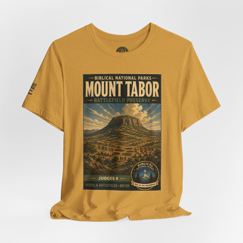 Biblical National Parks Collection IV- Heros & Battlefields #020/023 Judges 4 | Vintage nature poster Tee | Biblical national parks graphic shirt