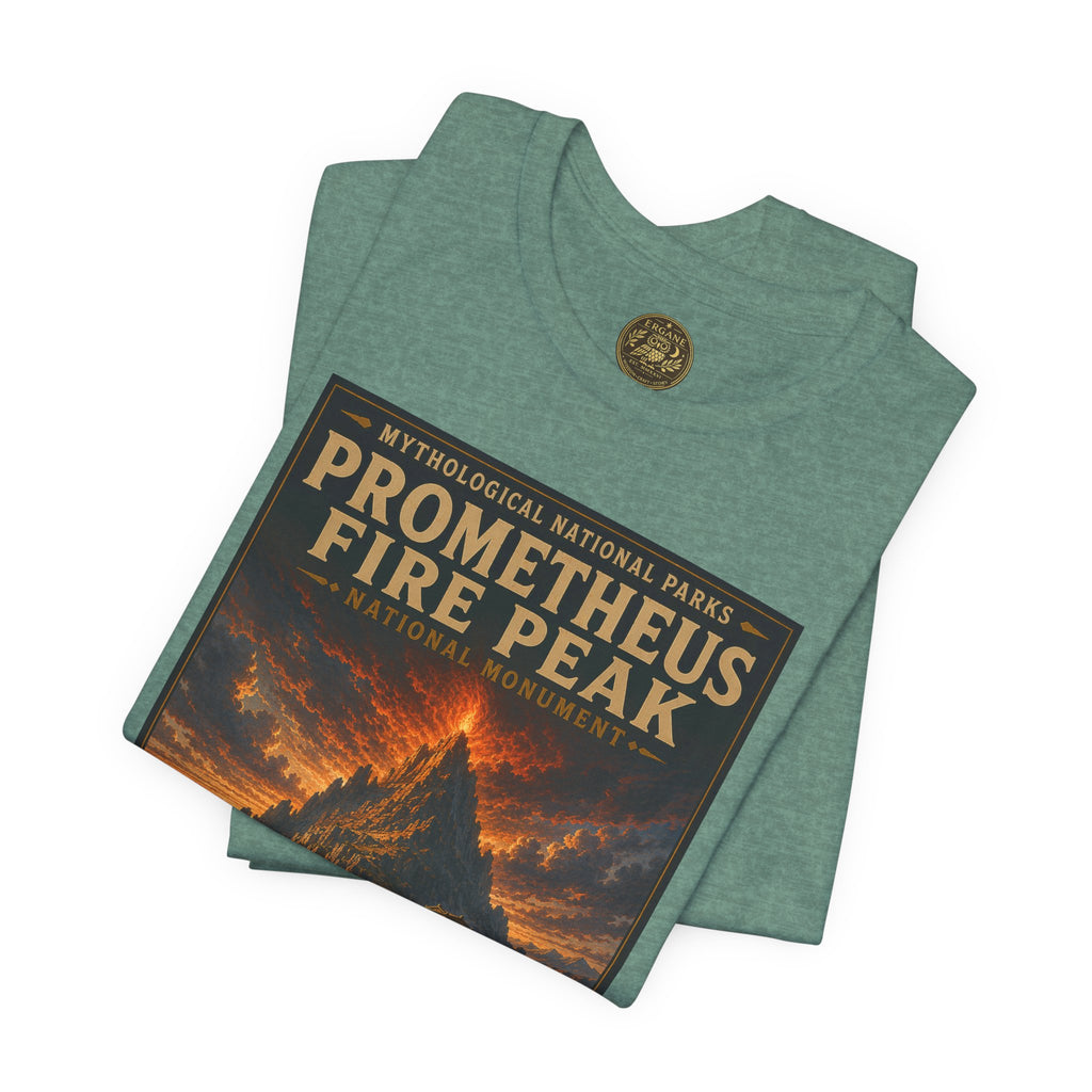 Mythological National Parks COLLECTION V- #045-050 TITANS & PRIMORDIAL REALMS | Vintage nature poster Tee | Mythological National Parks graphic shirt