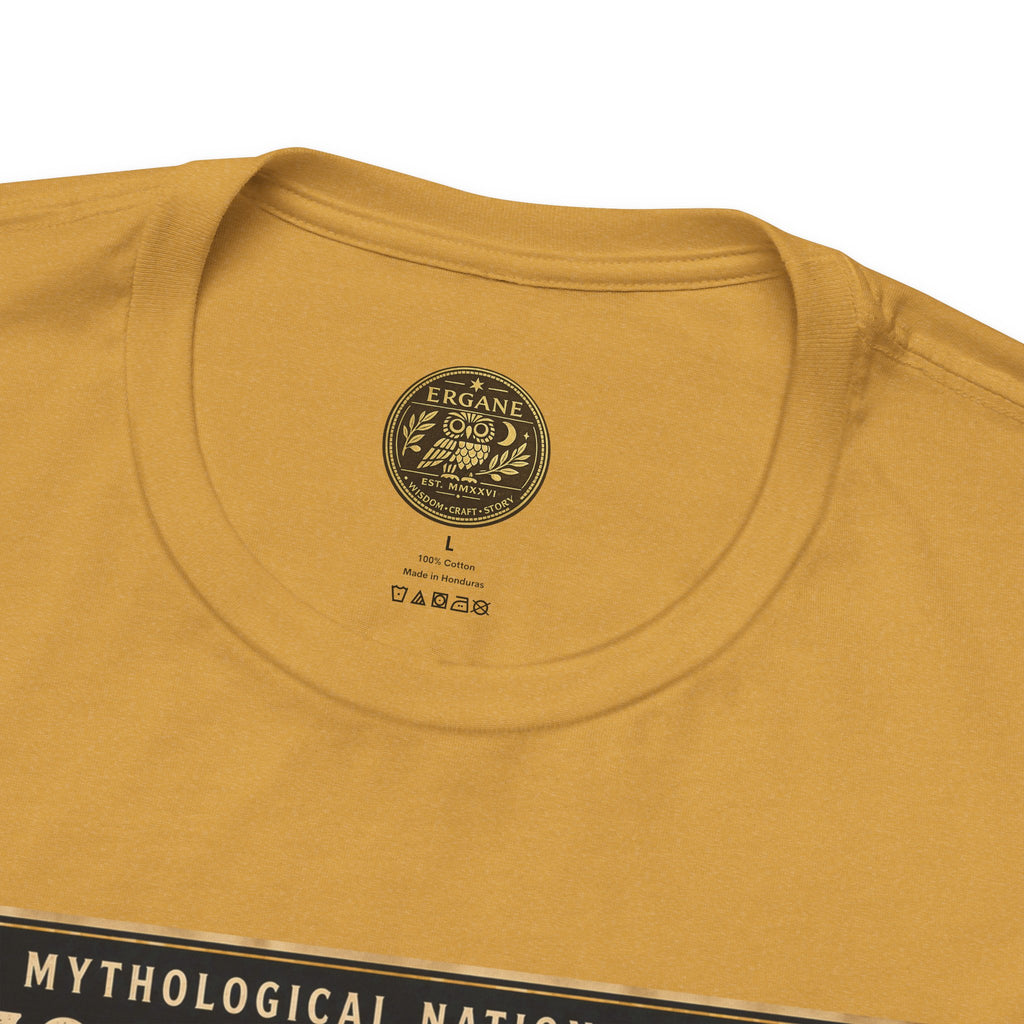Mythological National Parks Collection I- #001-007- The Olympians  | Vintage nature poster Tee | Mythological National Parks graphic shirt