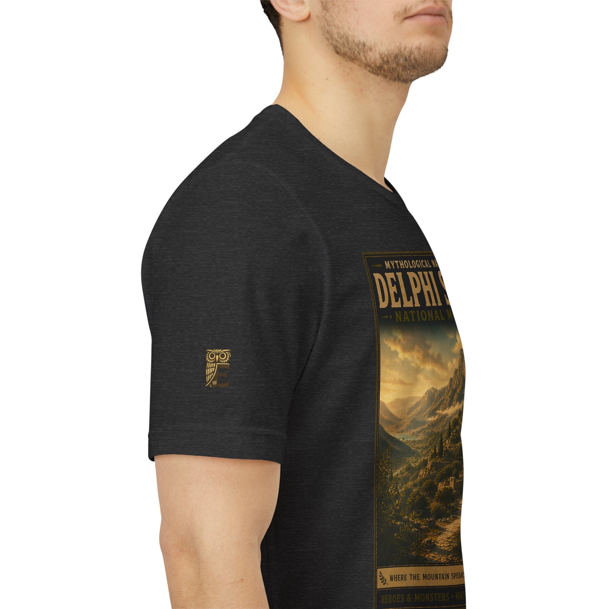 Mythological National Parks Collection III- #025-028 - Heros & Monsters | Vintage nature poster Tee | Mythological National Parks graphic shirt