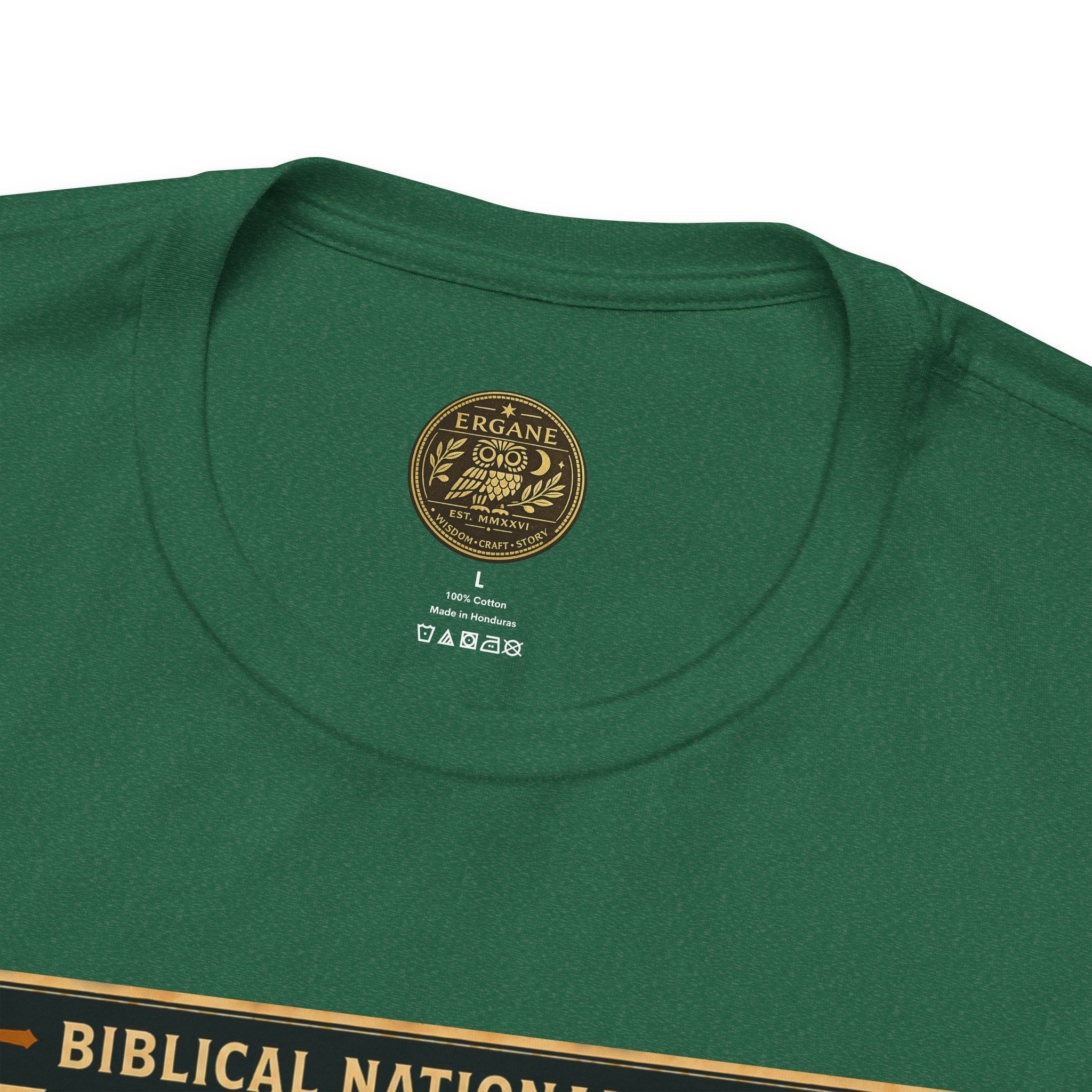 Biblical National Parks Collection III- The Promised Land #014/018 Deuteronomy 34:1 | Vintage nature poster Tee | Biblical national parks graphic shirt