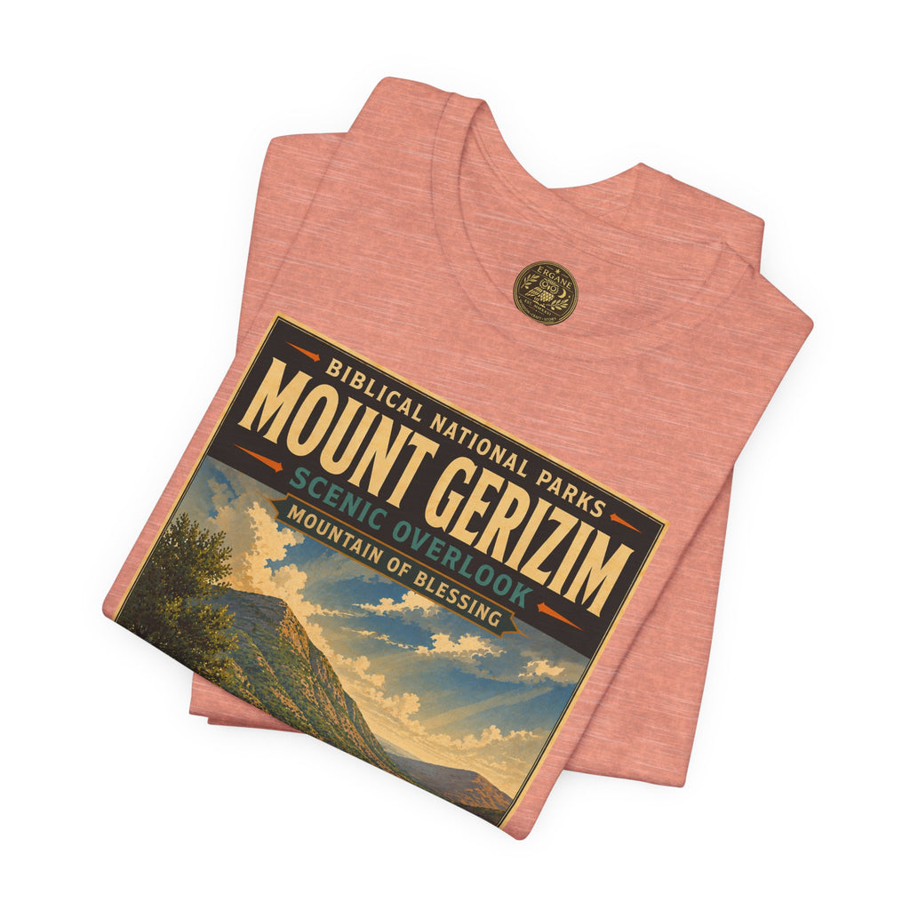 Biblical National Parks Collection III- The Promised Land #017/018 Joshua 8 | Vintage nature poster Tee | Biblical national parks graphic shirt