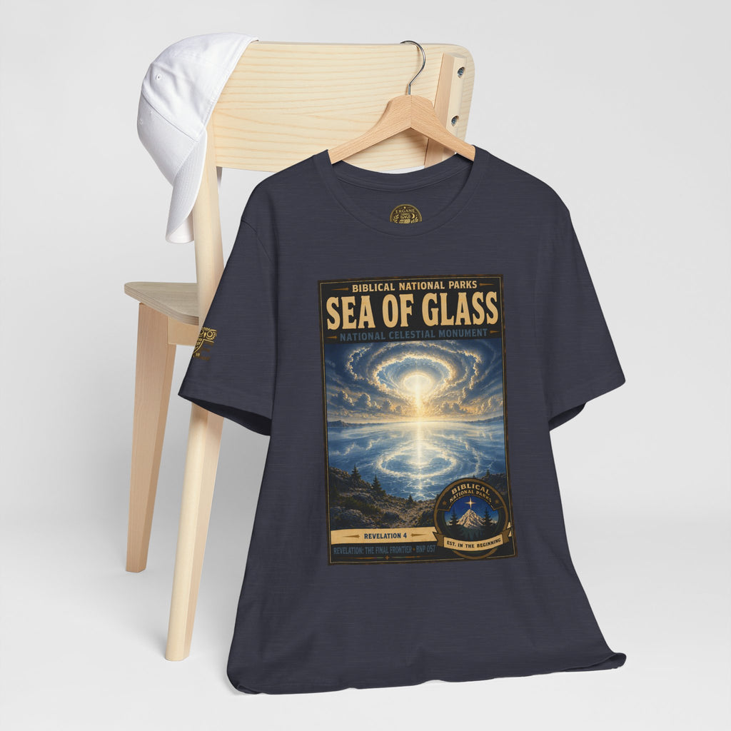 Biblical National Parks Collection X- #057/061 - Revelation: The Final Frontier | Revelation 4 | Vintage nature poster Tee | Biblical national parks graphic shirt