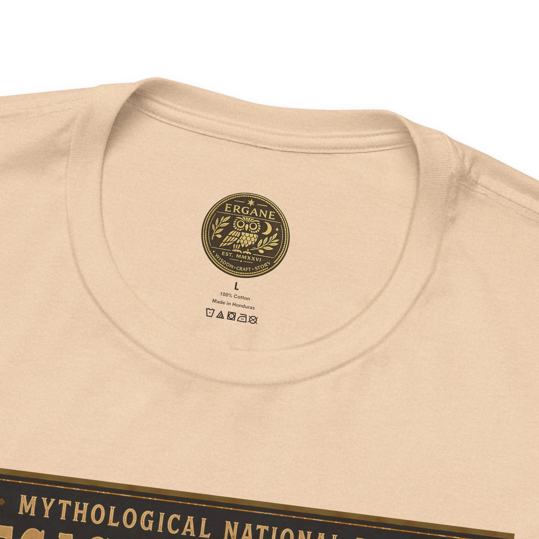 Mythological National Parks Collection III- #020-028 - Heros & Monsters | Vintage nature poster Tee | Mythological National Parks graphic shirt