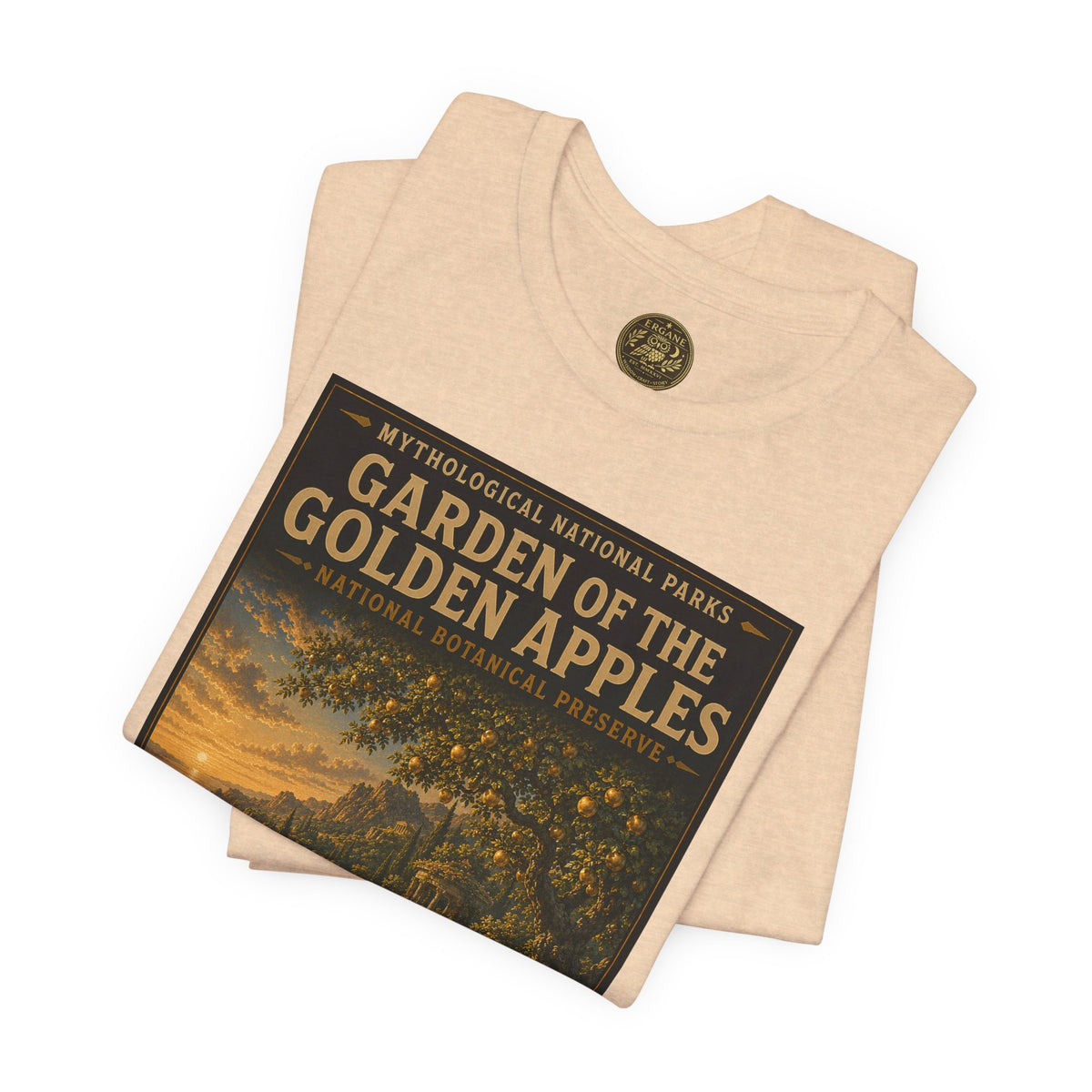 Mythological National Parks COLLECTION V- #048-050 TITANS & PRIMORDIAL REALMS | Vintage nature poster Tee | Mythological National Parks graphic shirt